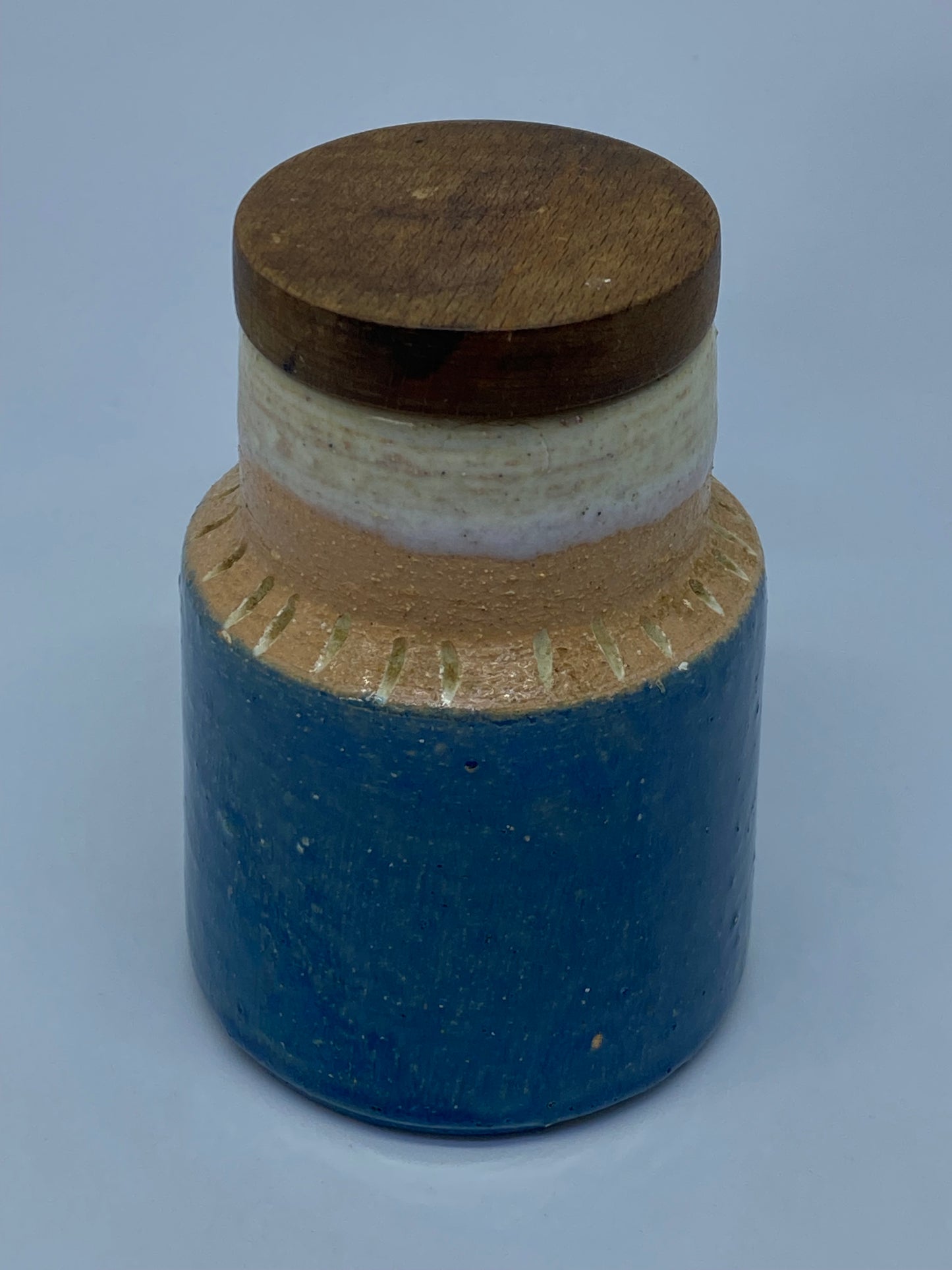 Bitossi canister with original lid - small