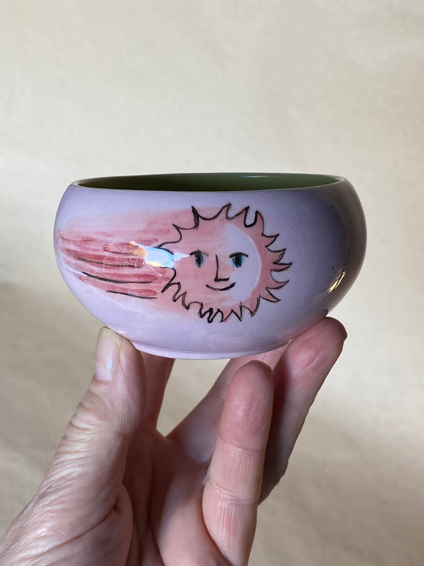 Martin Boyd sun and birds bowl