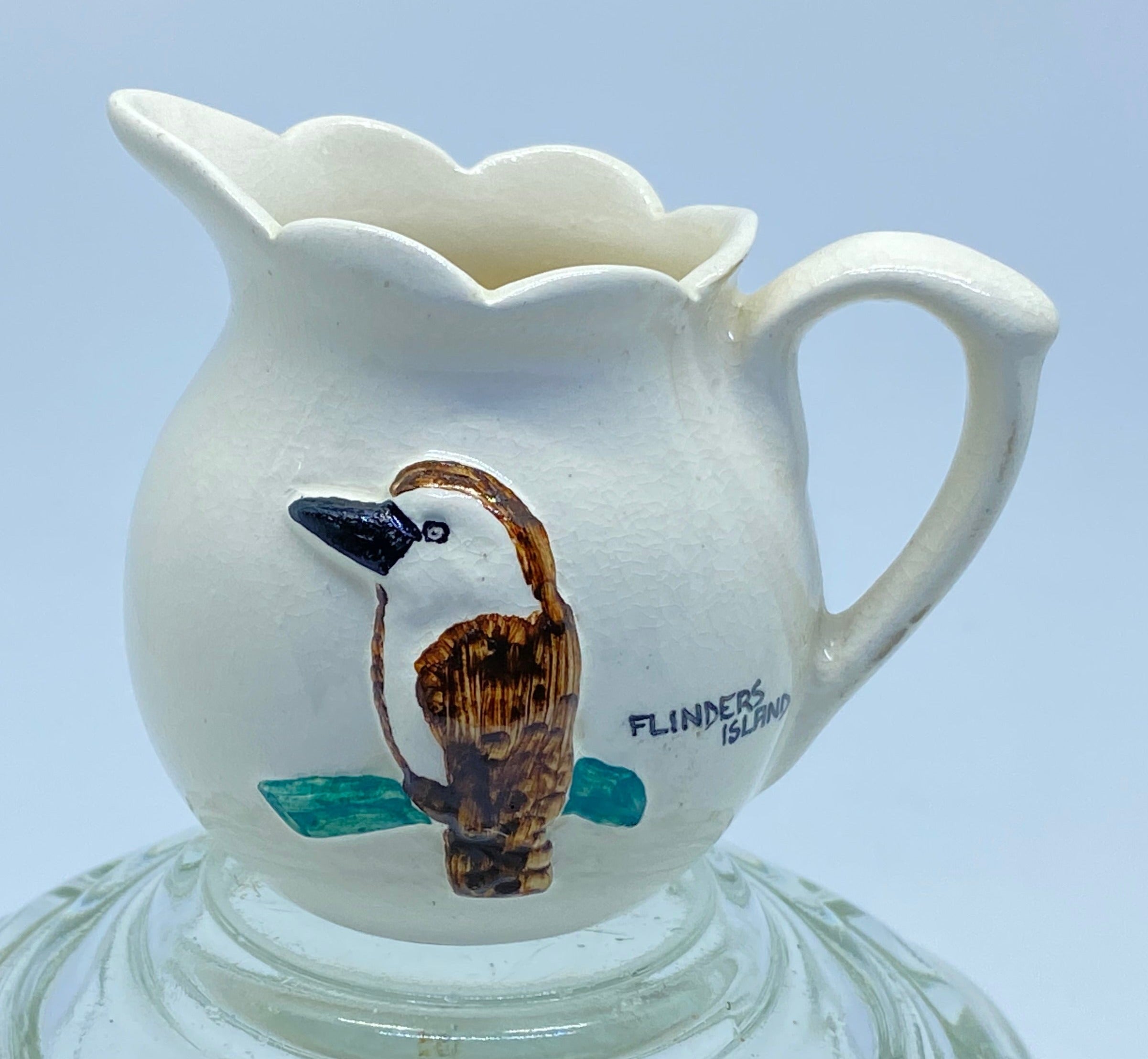 Vintage Rose Noble 1950s Pottery Jug - Flinders Island - Kookaburra ...