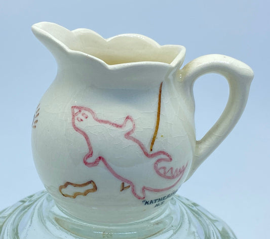 Vintage 1950/60s Rose Noble pottery jug - Katherine NT