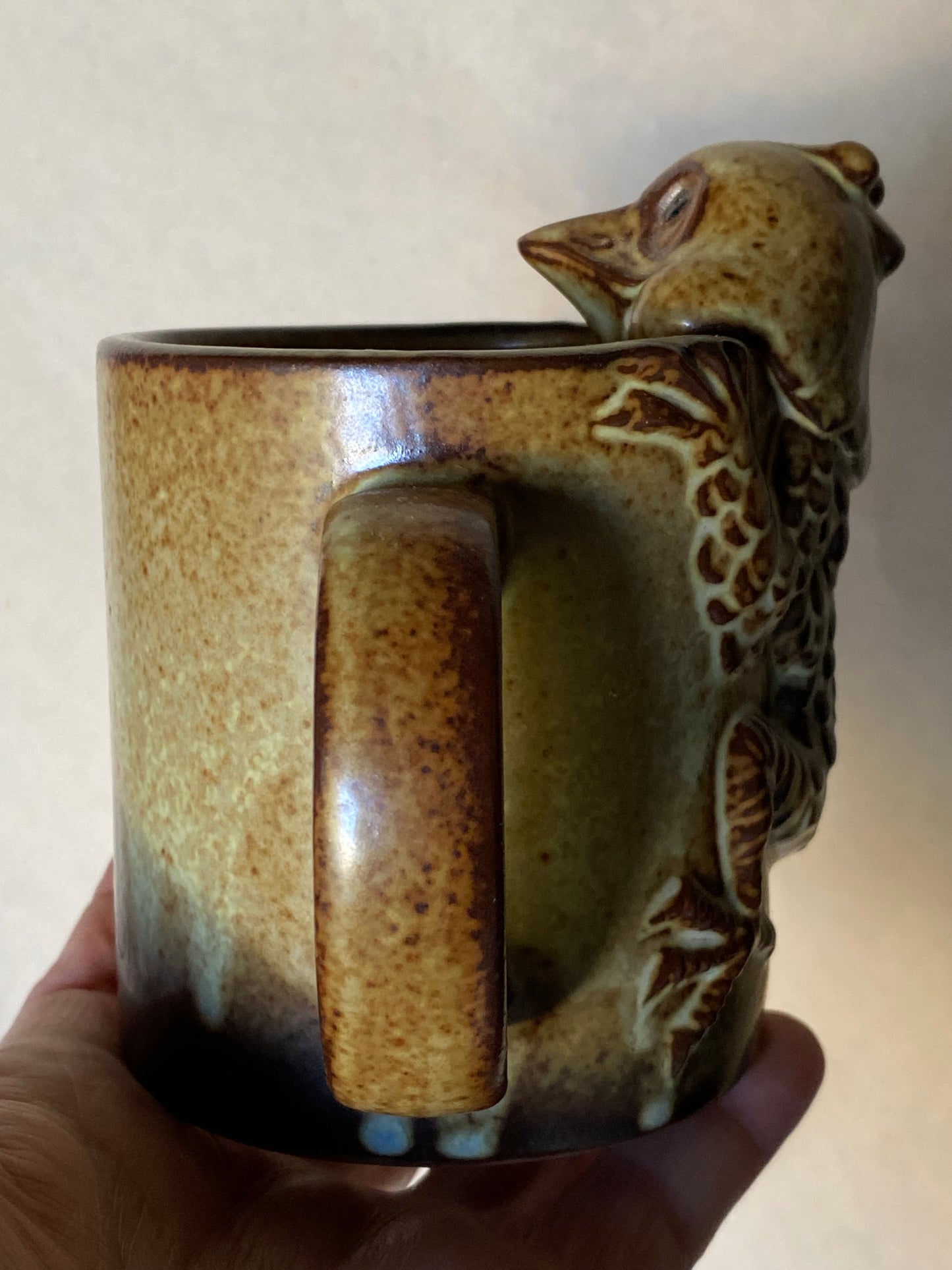 Gempo Japan bird cup with original sticker