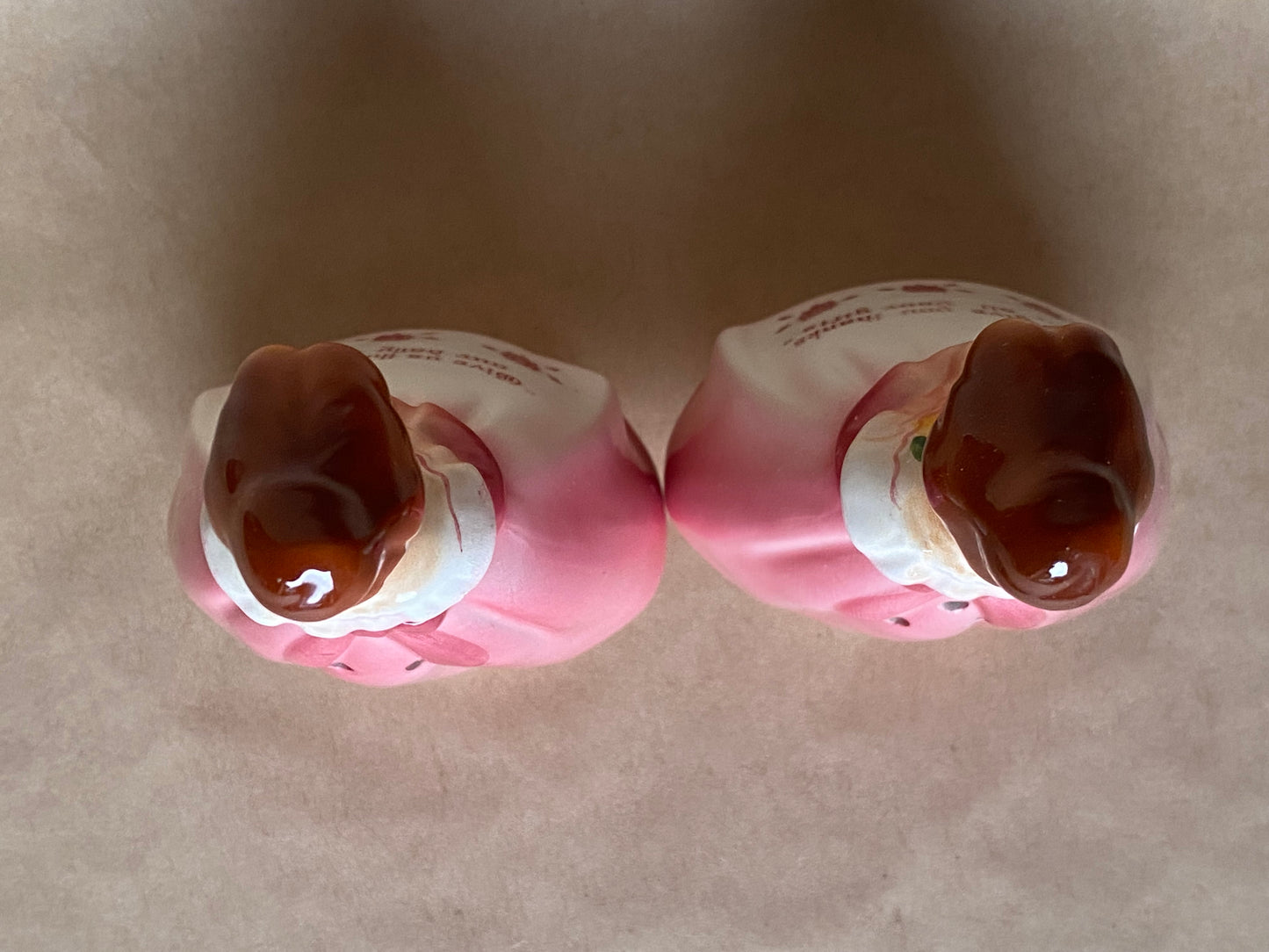 Enesco prayer ladies salt and pepper “daily bread”