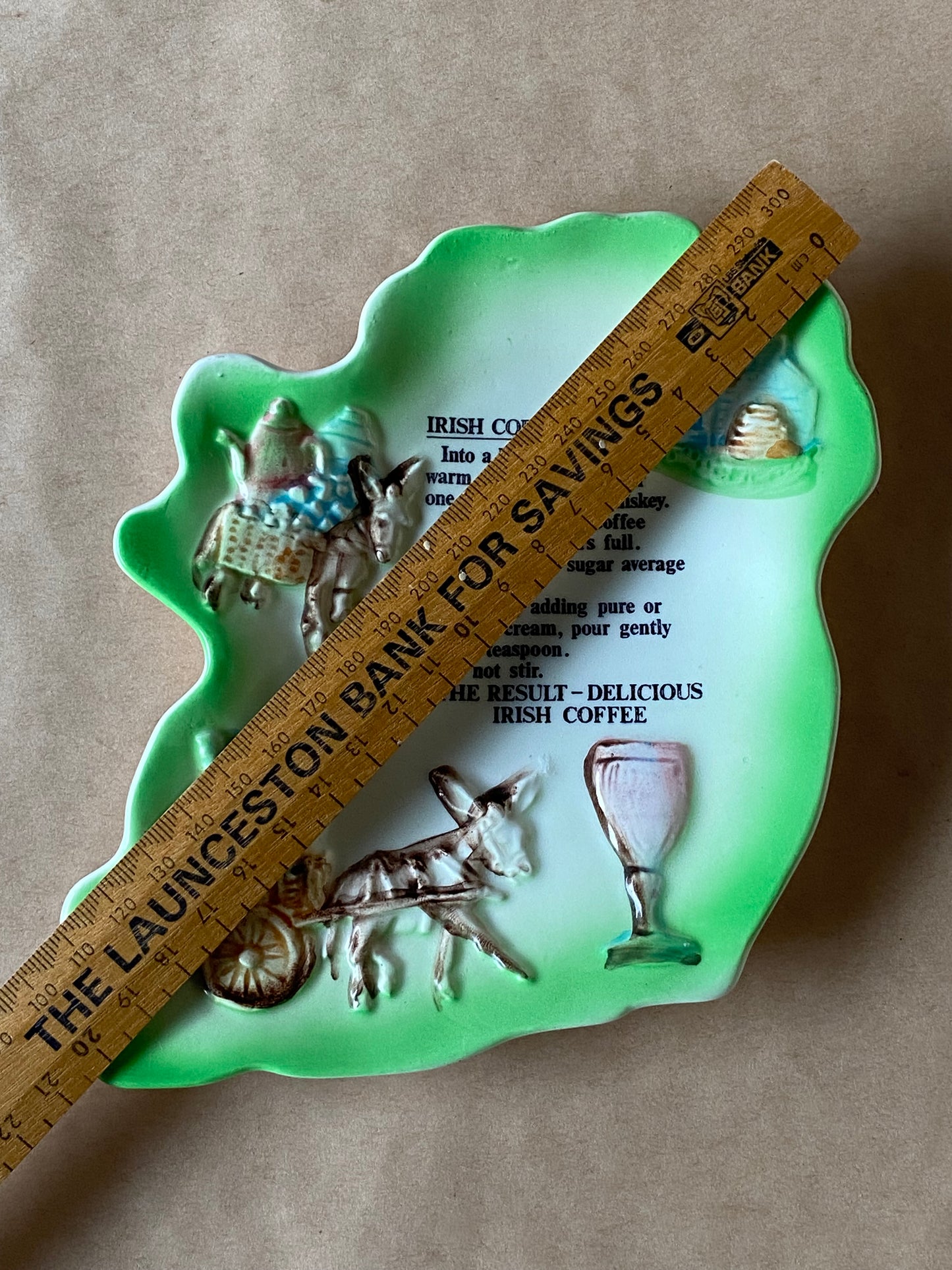 Vintage Irish Coffee Ireland plate