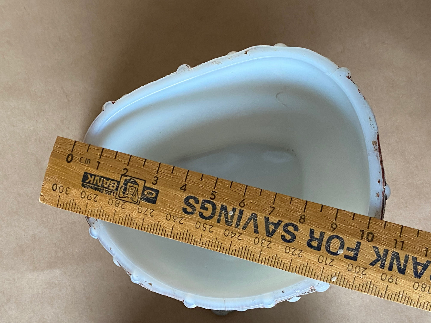 Vallerysthal opaline milk glass "Snail on Strawberry" lidded jam pot from France