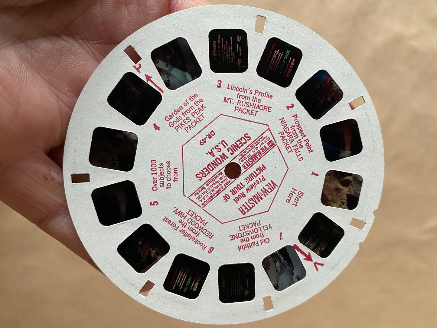 Vintage Gaf View Master USA with multiple reels