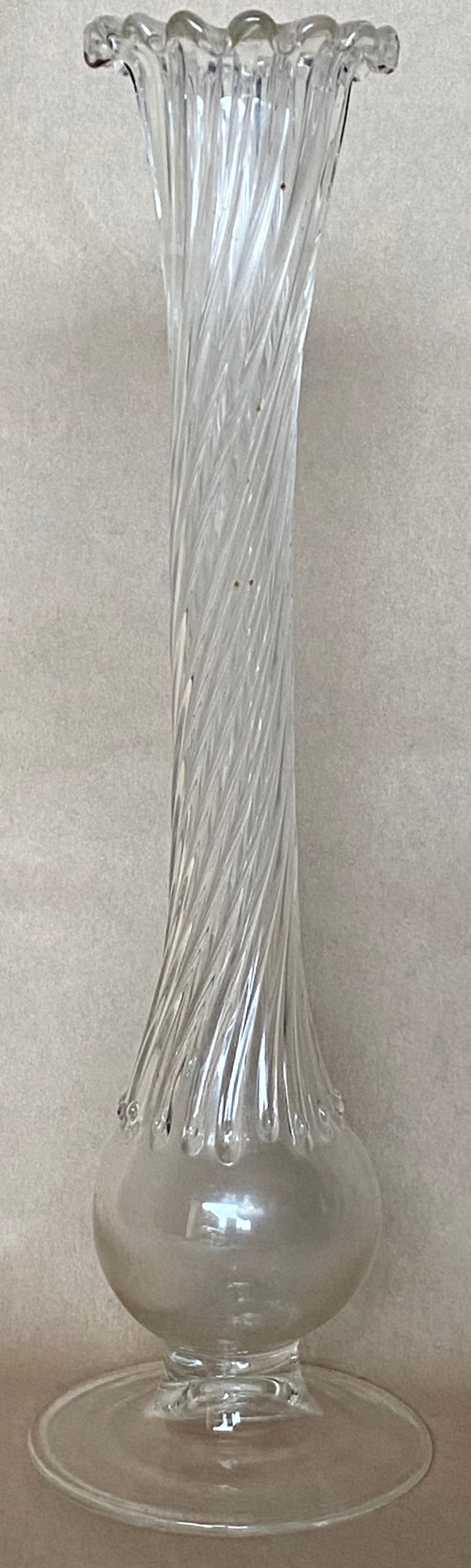 Richard Clements Art Glass bud vase (large)