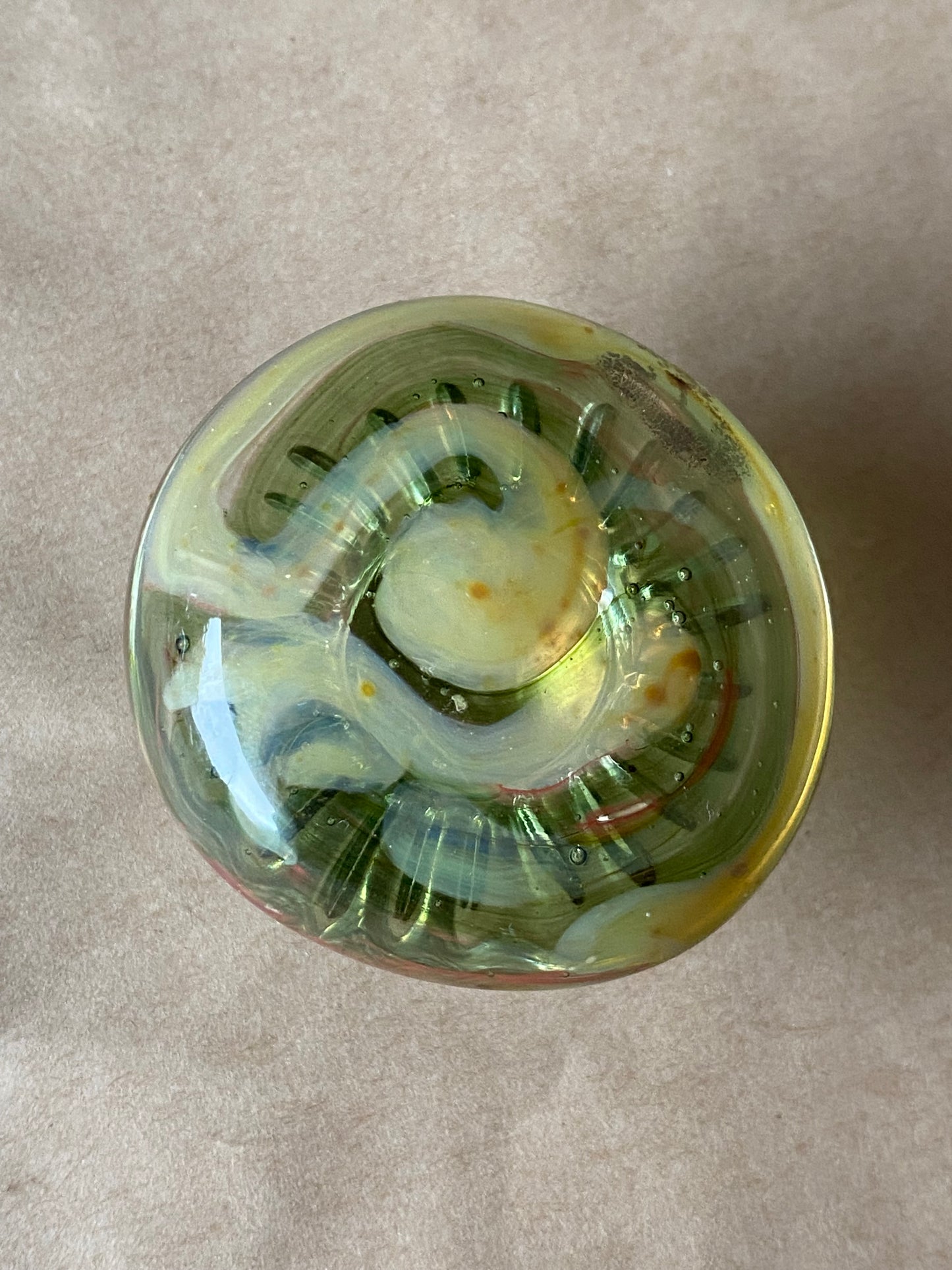 Richard Clements Art Glass Mushroom