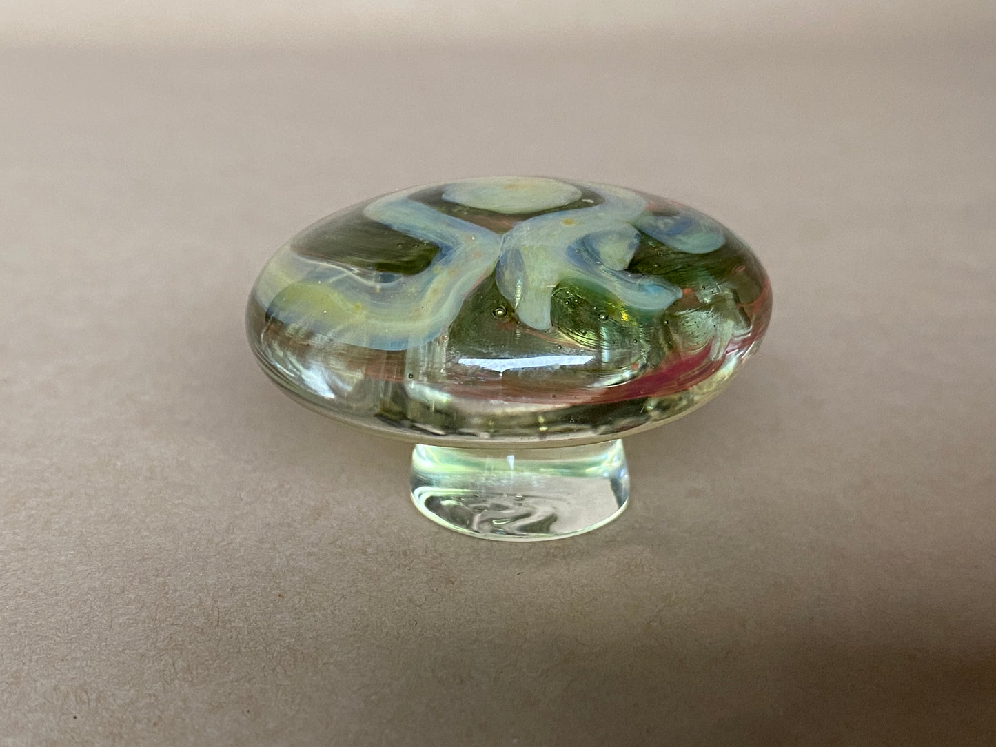 Richard Clements Art Glass Mushroom