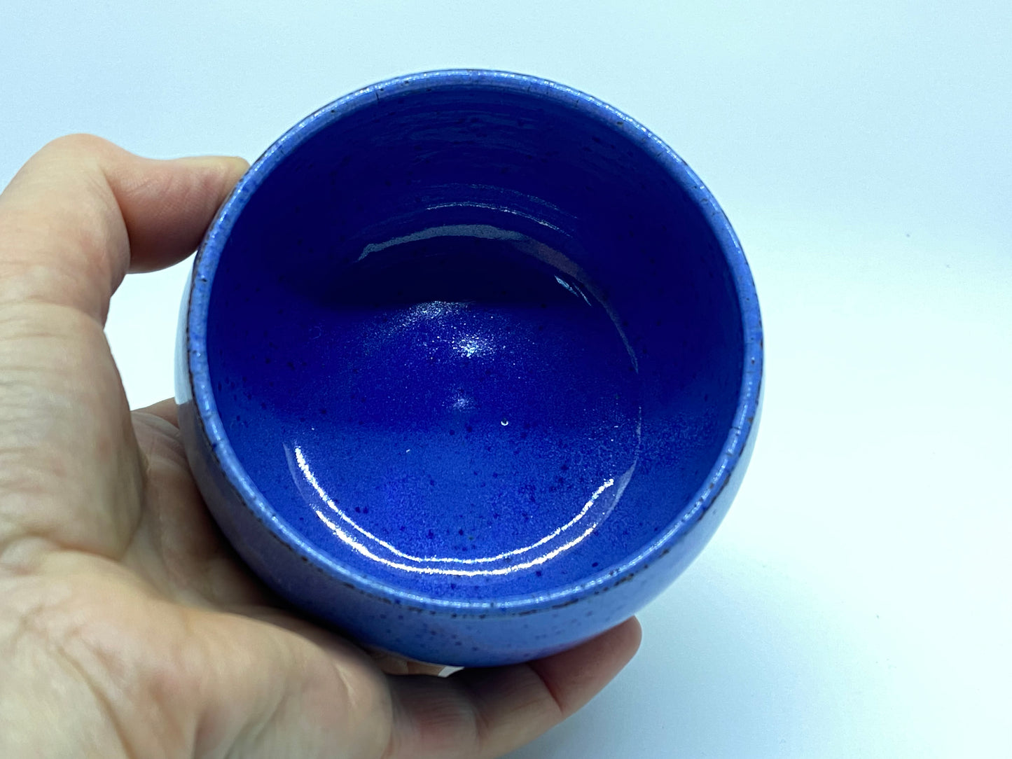 John Campbell Tasmania - 1934 - Shape 10.5 Blue speckled bowl
