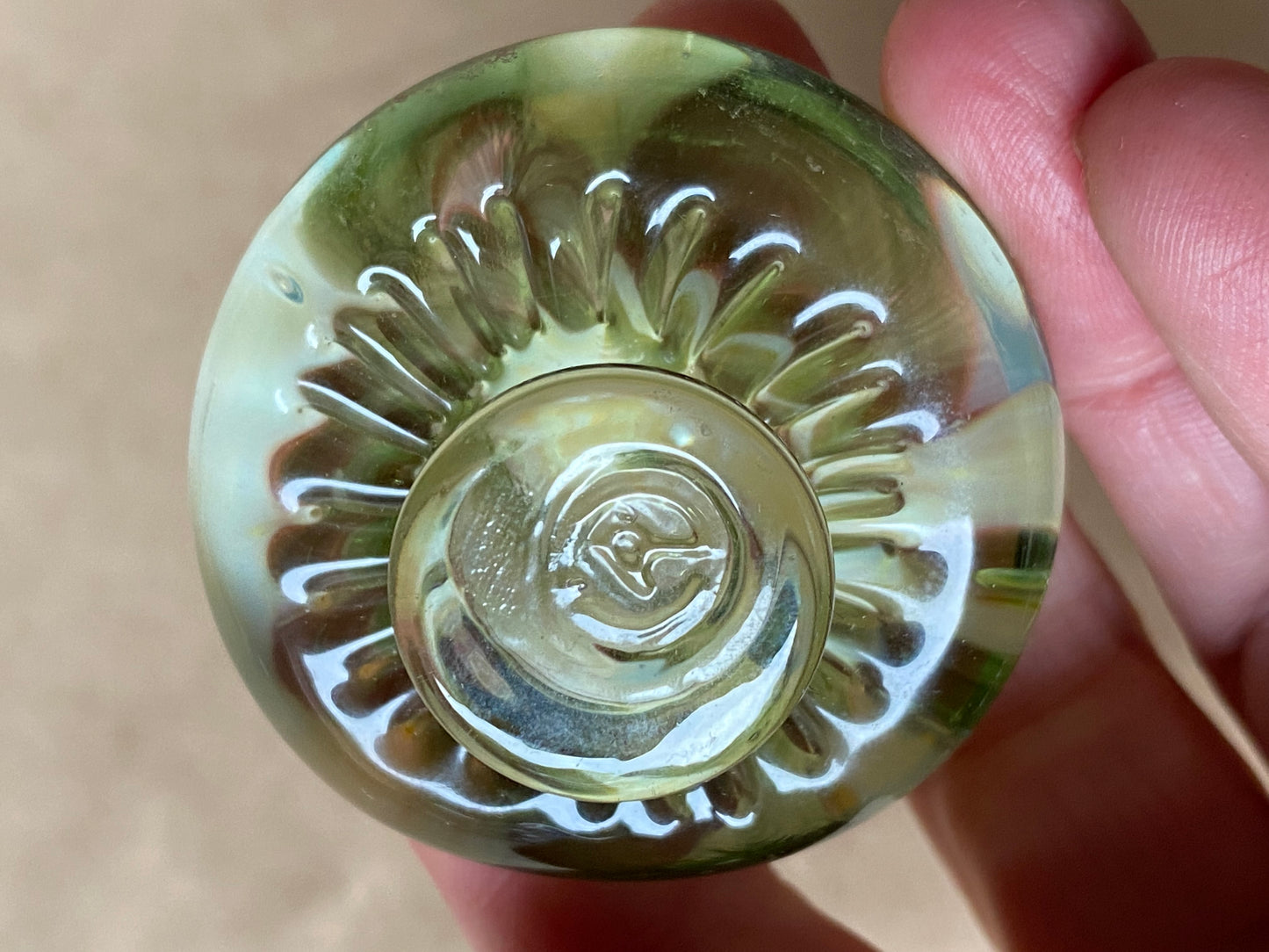 Richard Clements Art Glass Mushroom