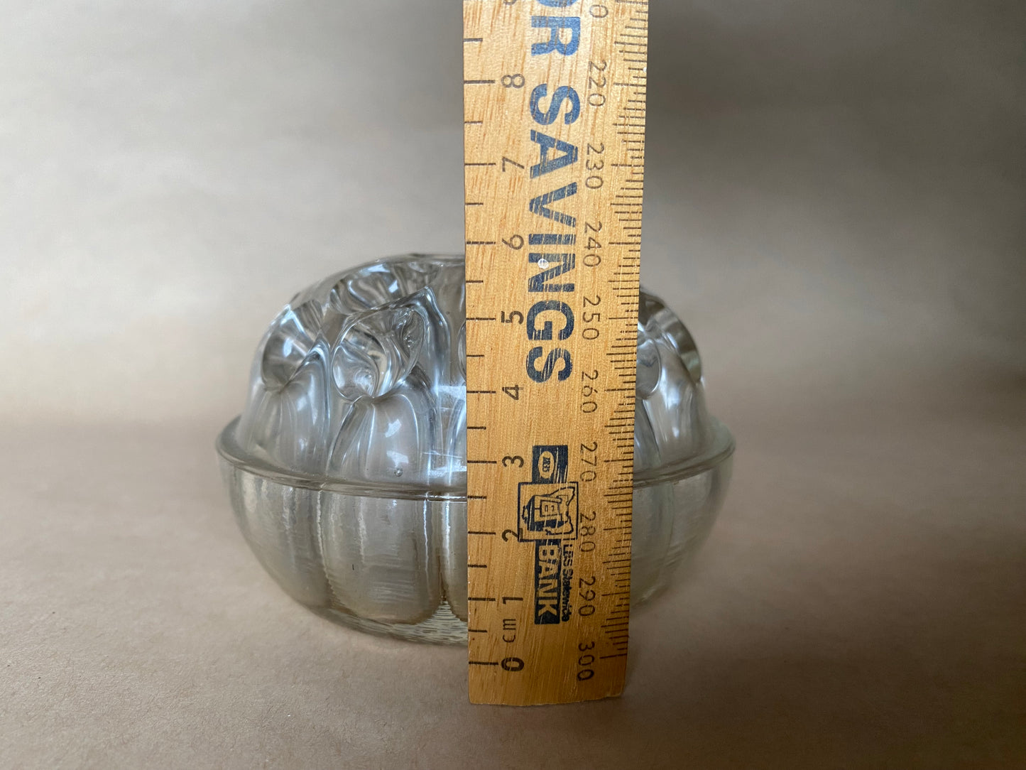 Vintage 19 hole REIMS 4 French glass vase frog
