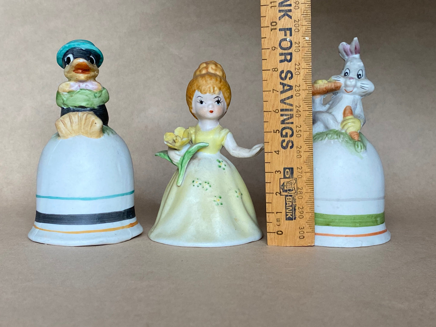 Vintage Warner Brothers Inc 1979 bisque bells