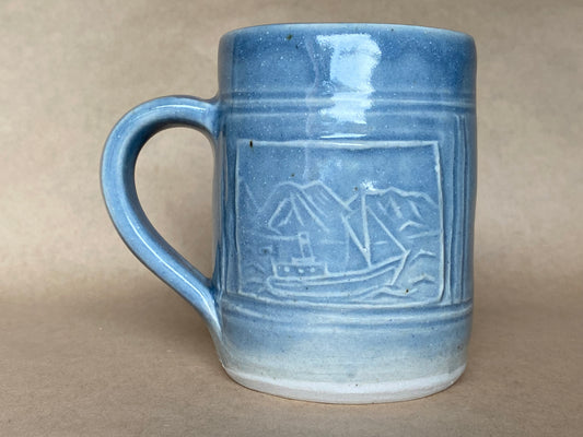 Cynthia Mitchell Commemorative Mug: SS Moonah - one of a kind