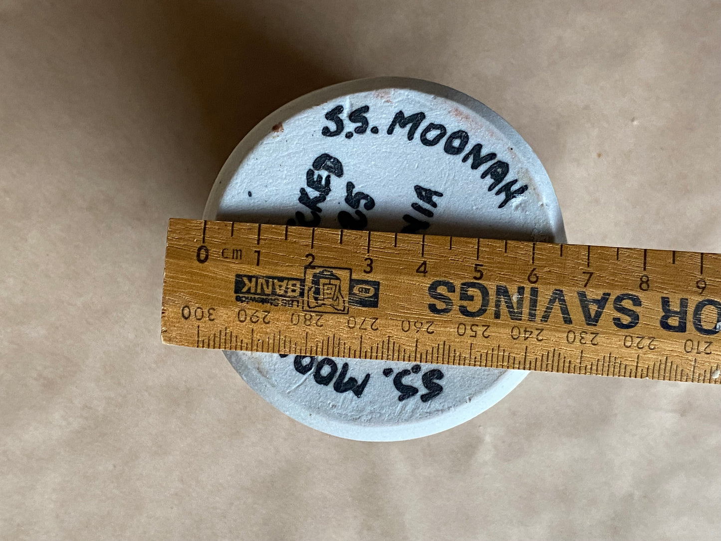 Cynthia Mitchell Commemorative Mug: SS Moonah - one of a kind
