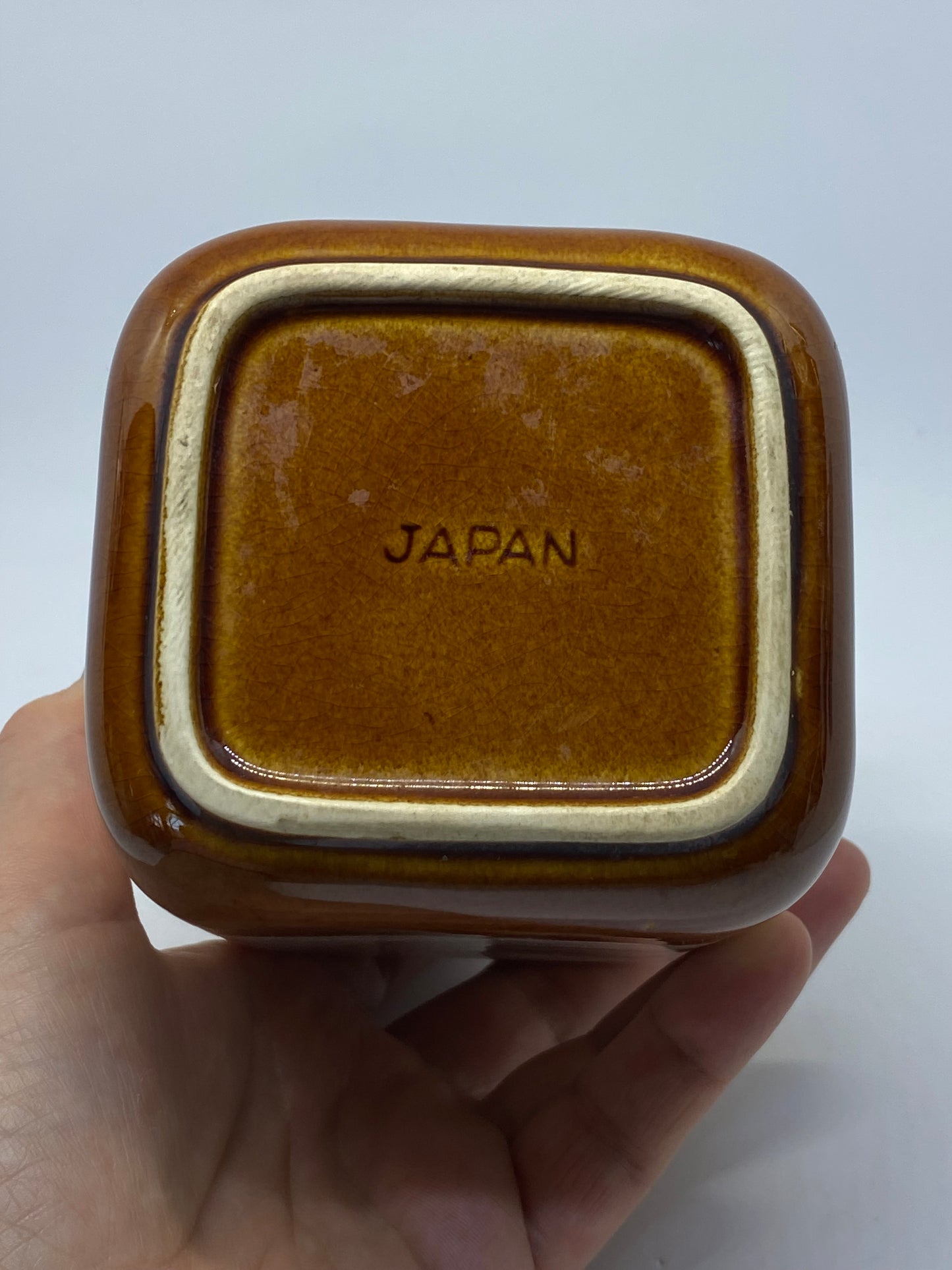 1970s/80s Japanese salt canister