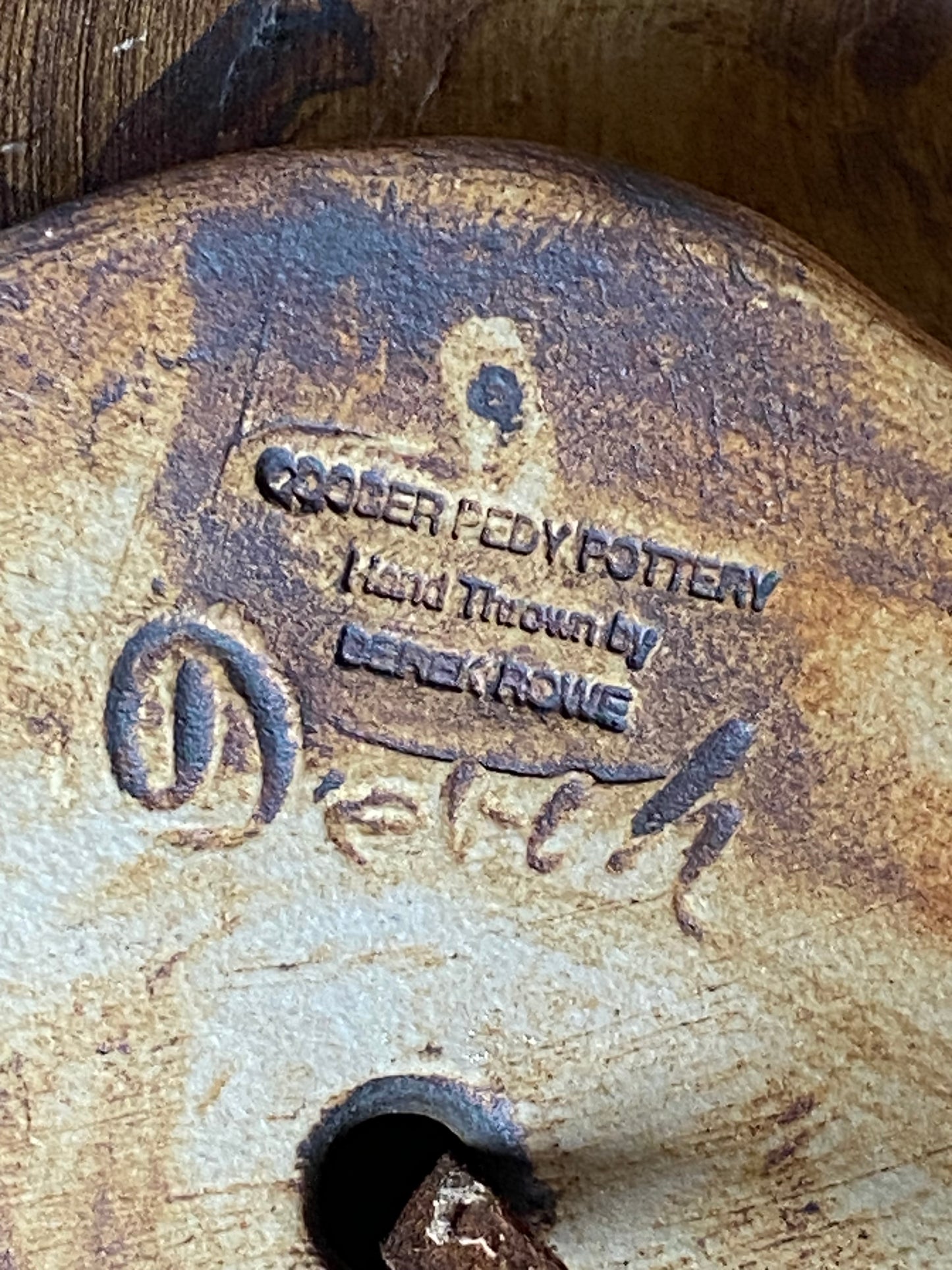 Derek Rowe Cooper Pedy Pottery Bell