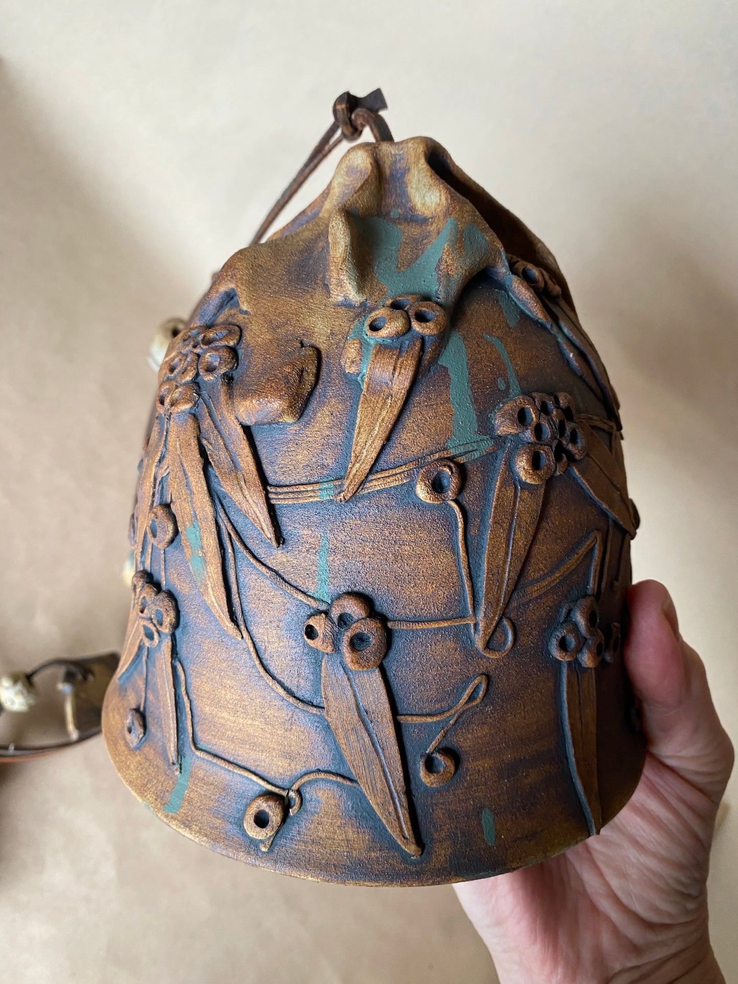 Derek Rowe Cooper Pedy Pottery Bell