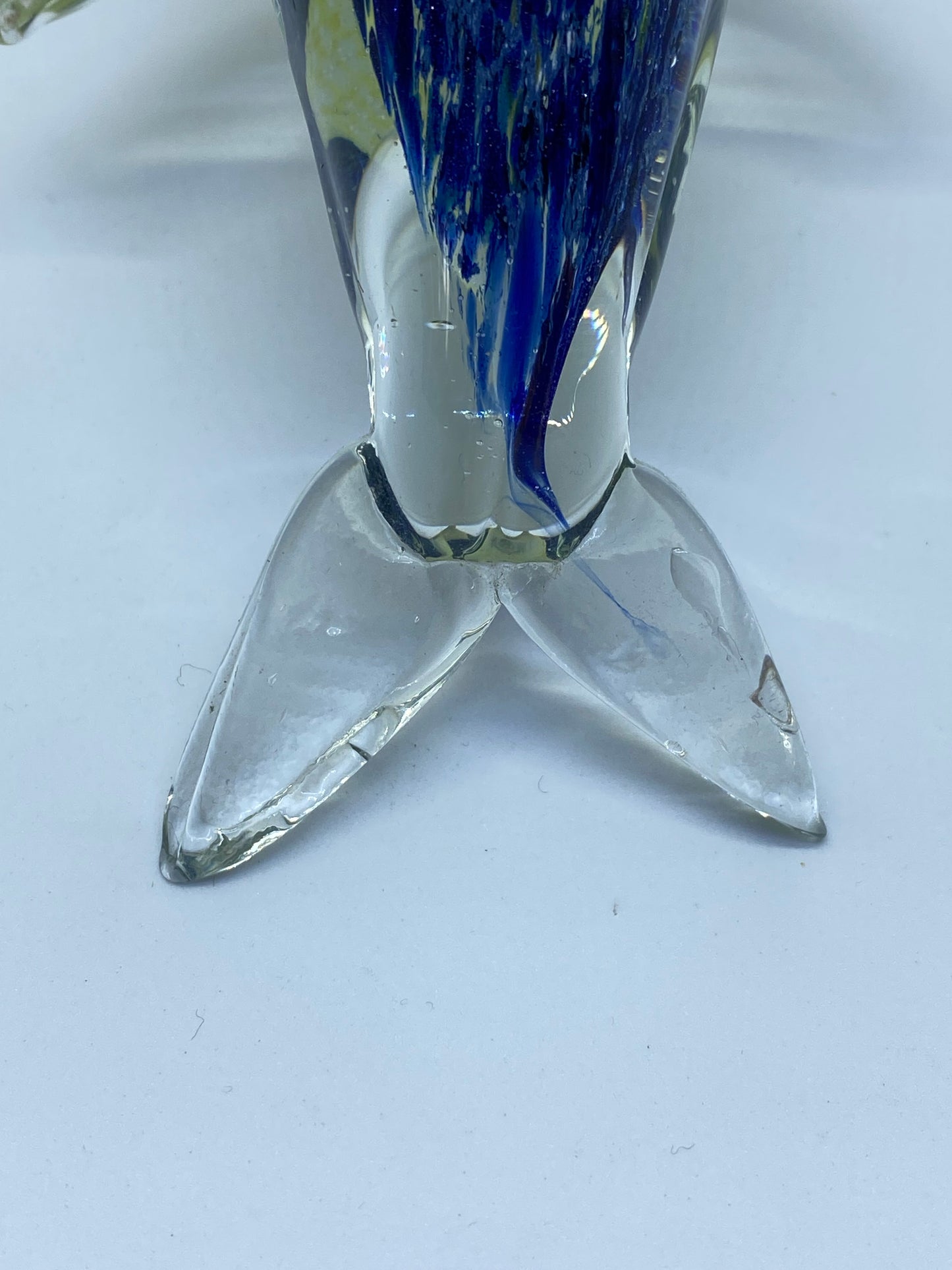 Murano Sommerso glass dolphin - Stunning art glass design