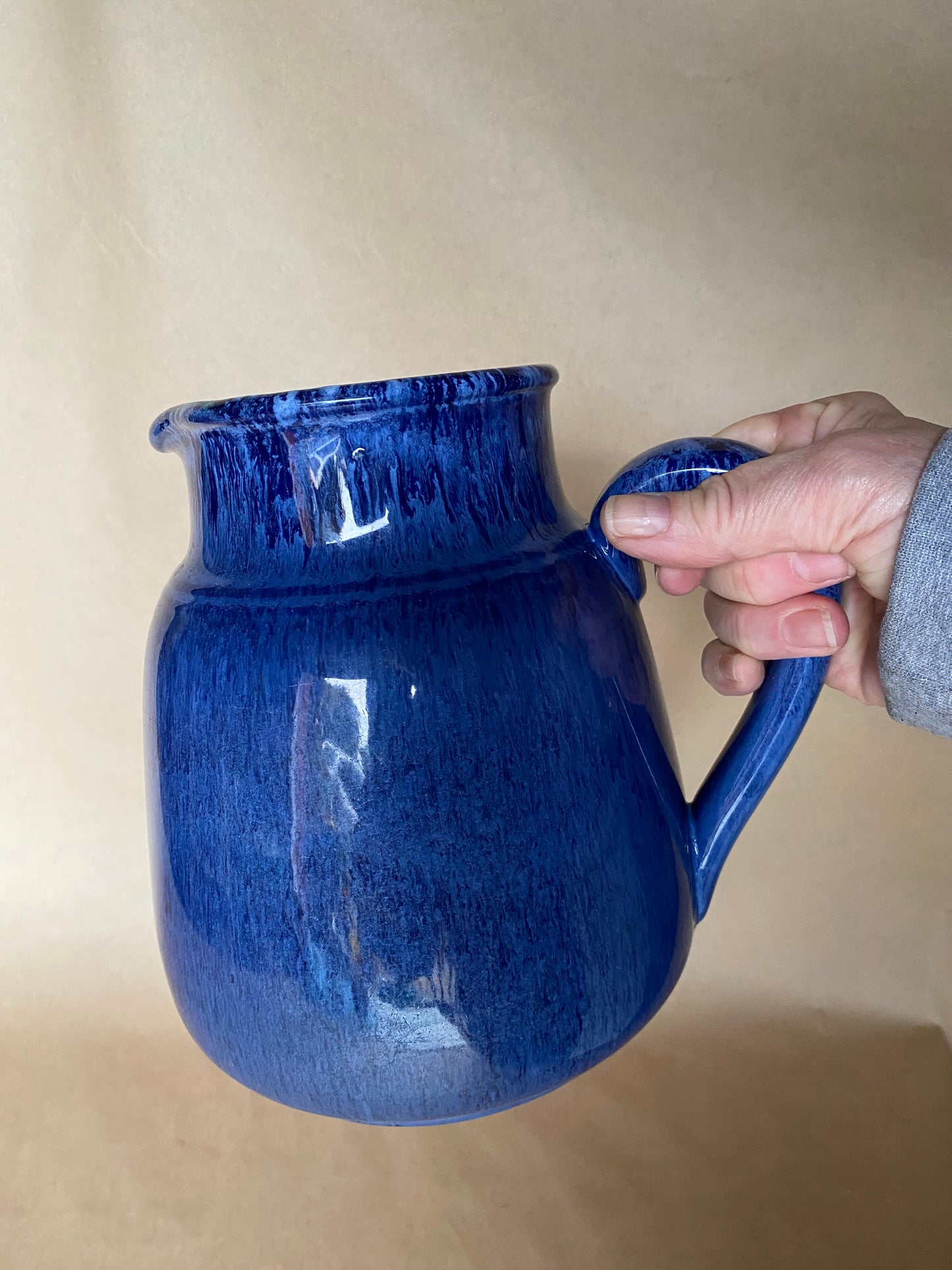Antique Regal Mashman electric jug - blue