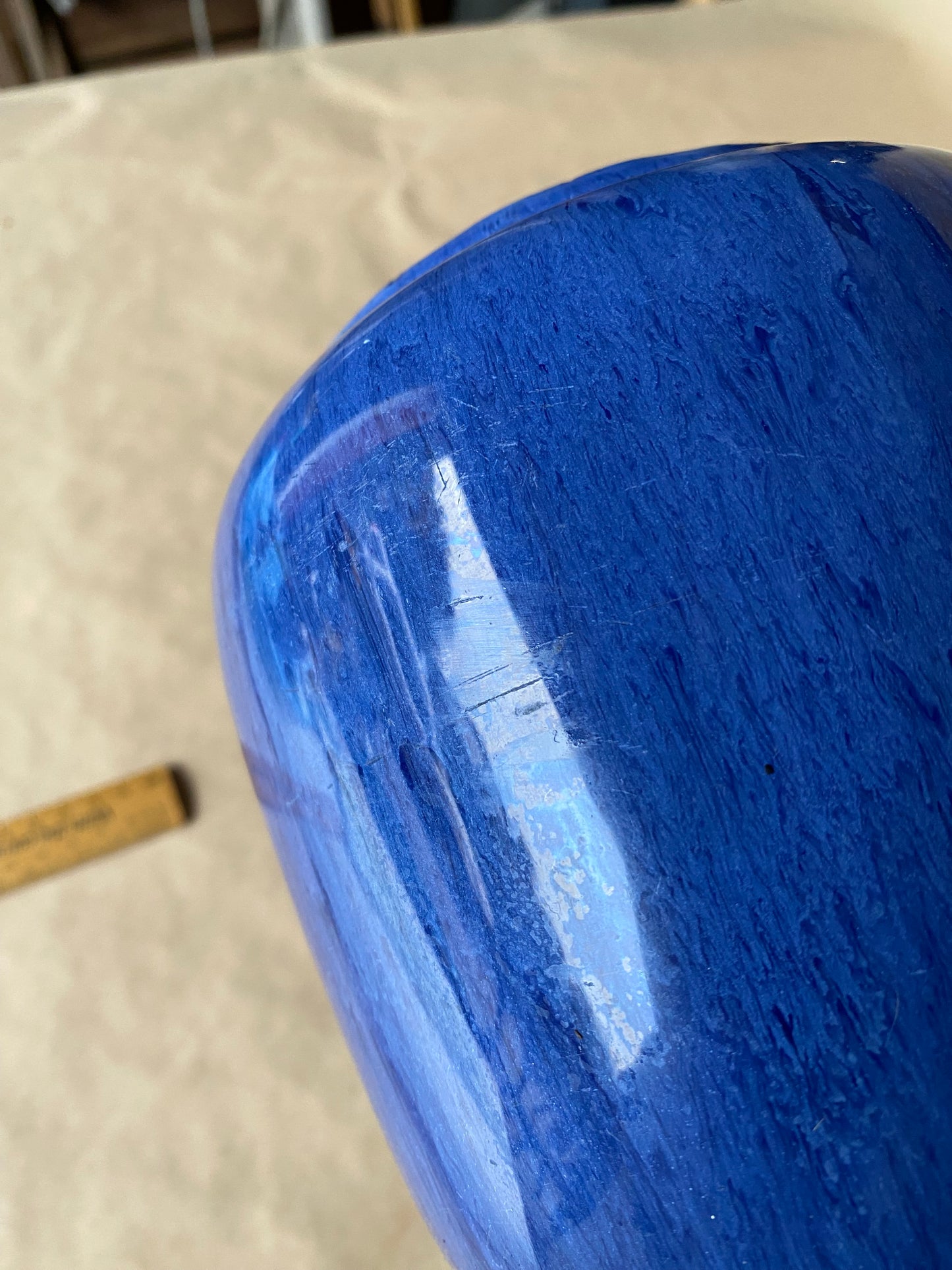 Antique Regal Mashman electric jug - blue