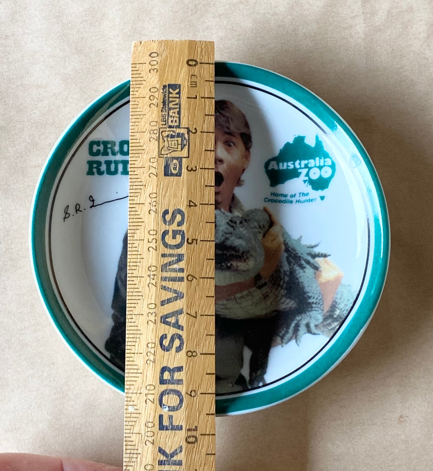 Steve Irwin Australia Zoo trinket dish