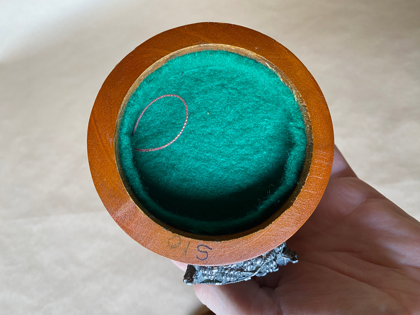 Royal Selangor Pewter and Wooden Music Trinket Box - Circus Theme