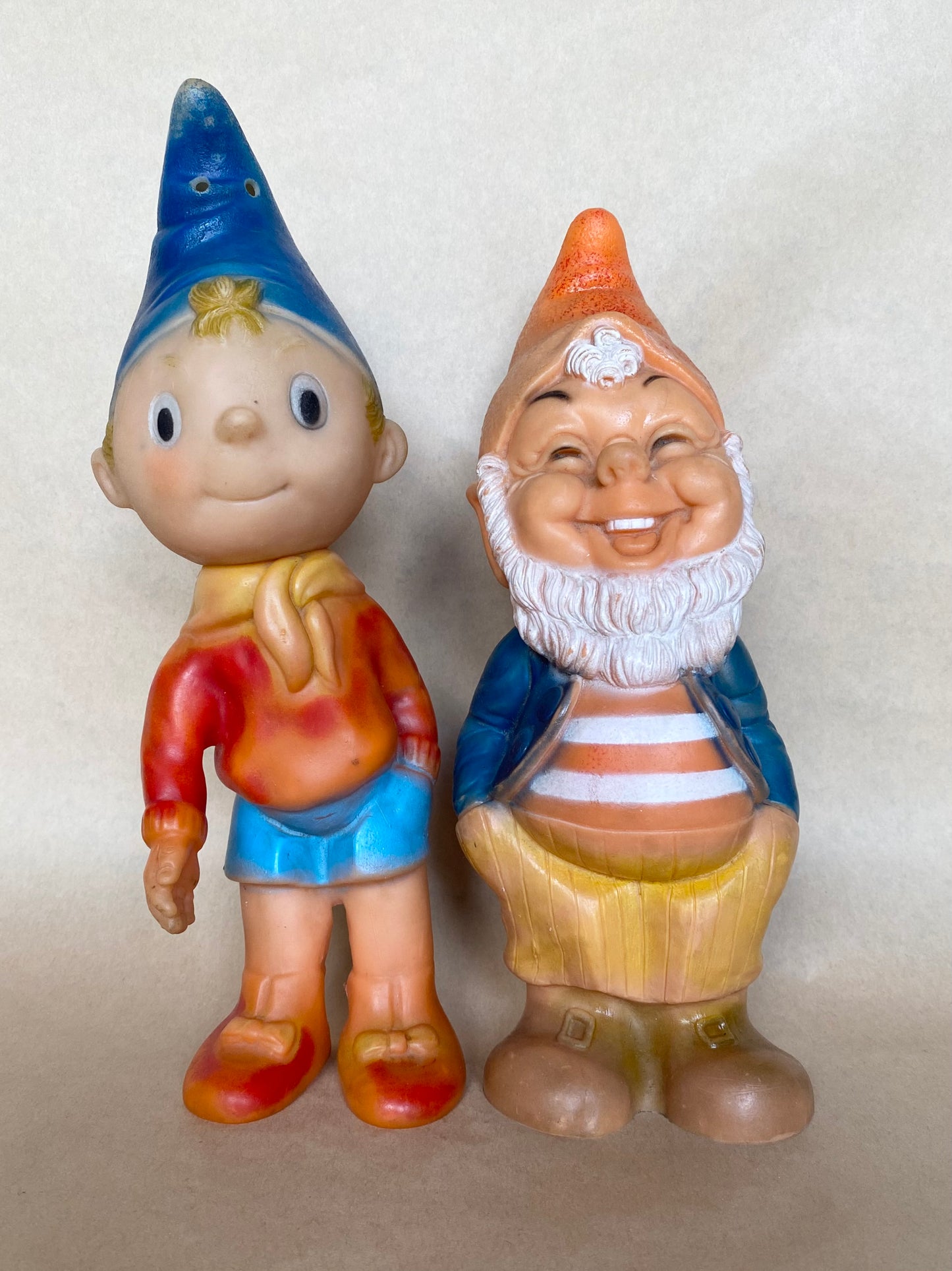 1960s Noddy and Big Ears Rubber Toys