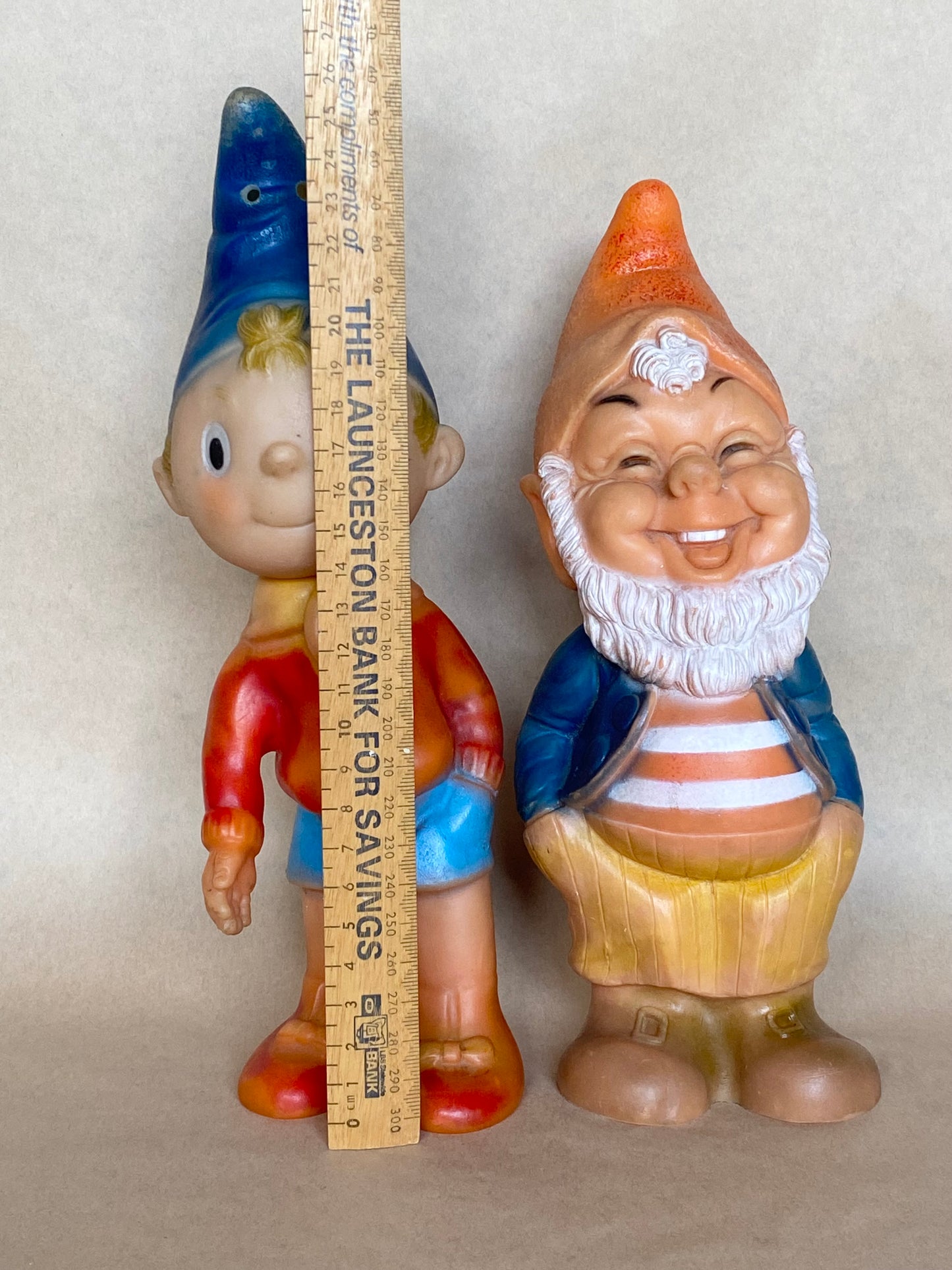 1960s Noddy and Big Ears Rubber Toys