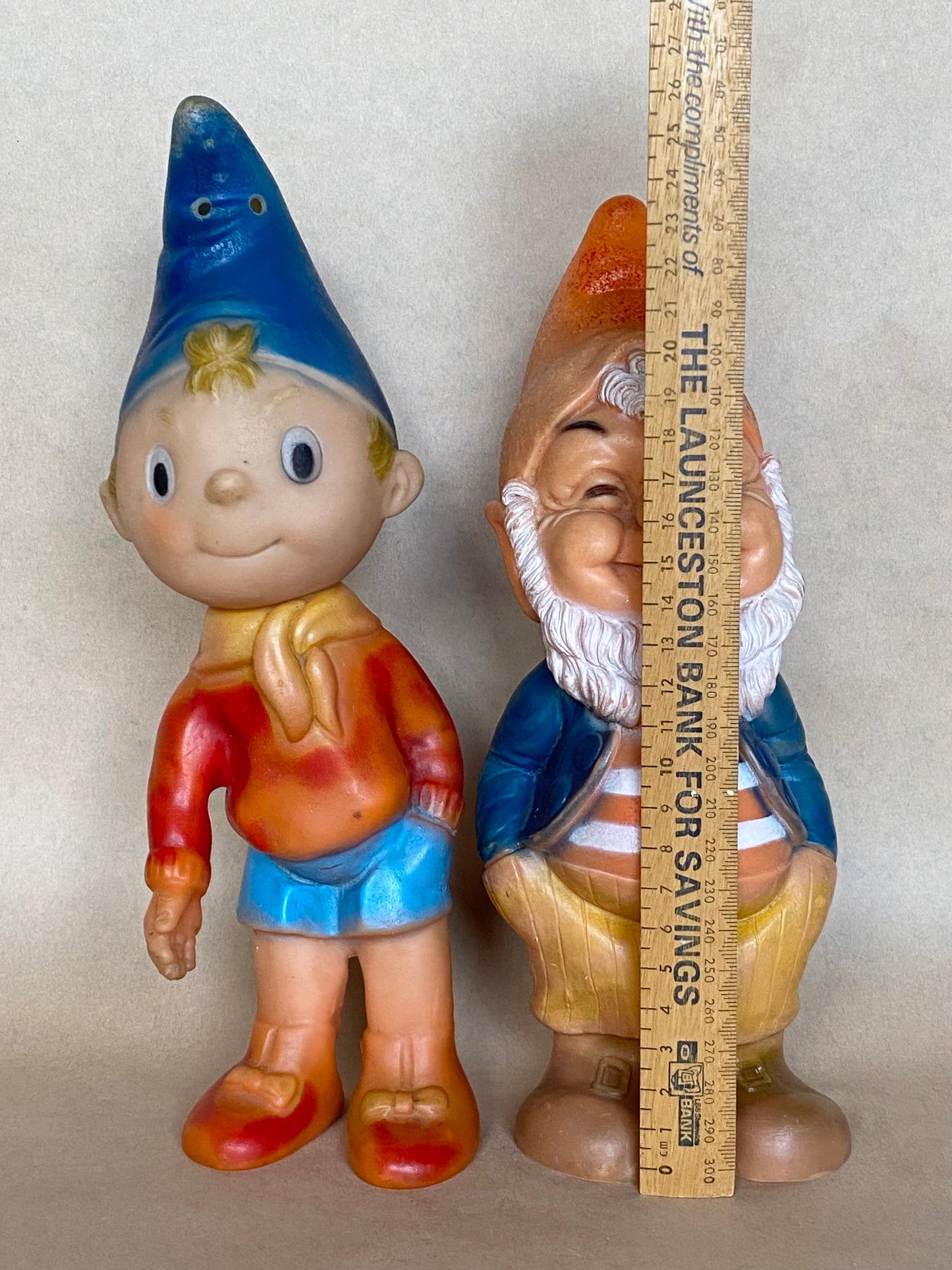 1960s Noddy and Big Ears Rubber Toys