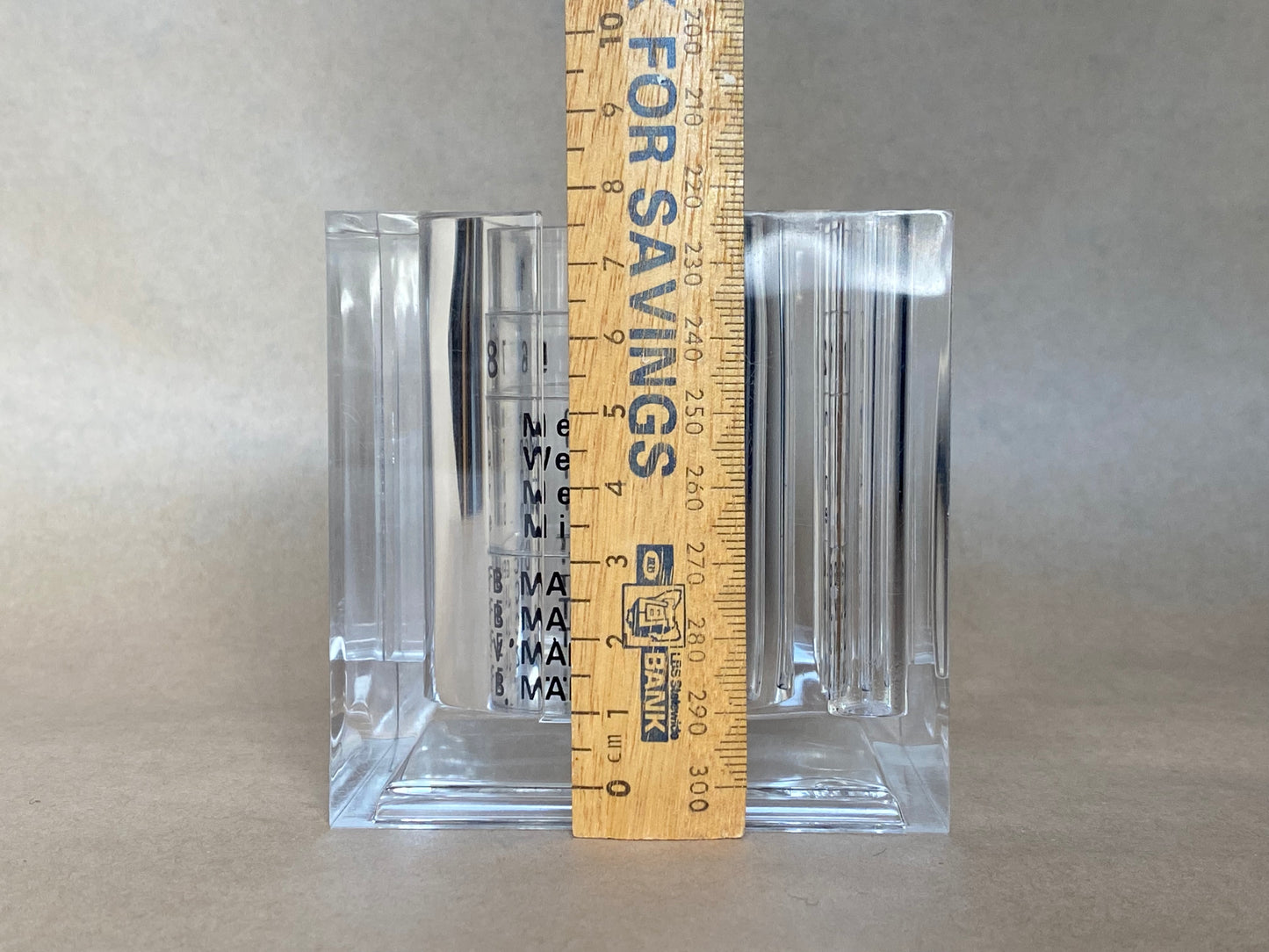 Guzzini Perpetual Calendar Desk Organiser 1980s