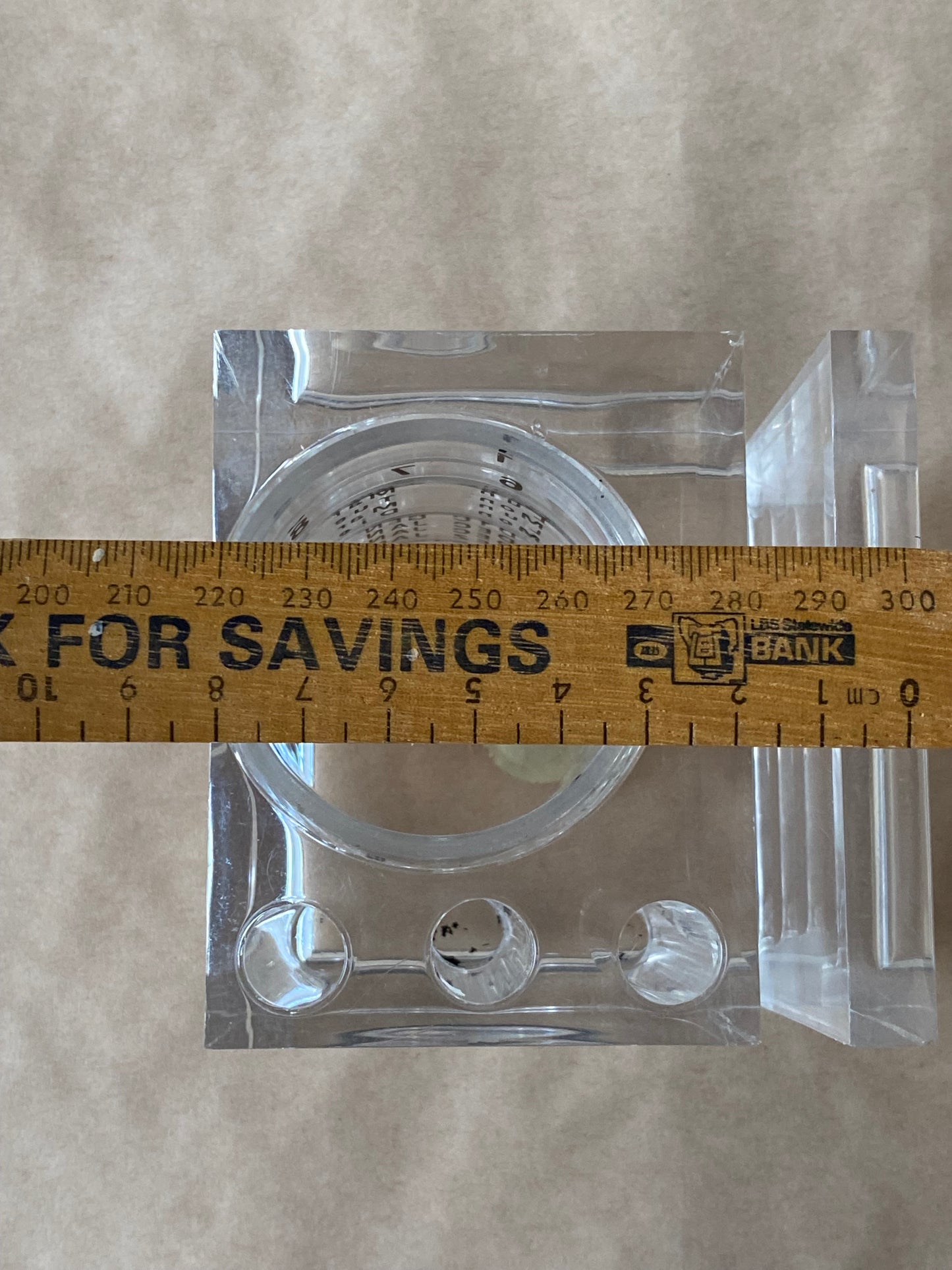 Guzzini Perpetual Calendar Desk Organiser 1980s