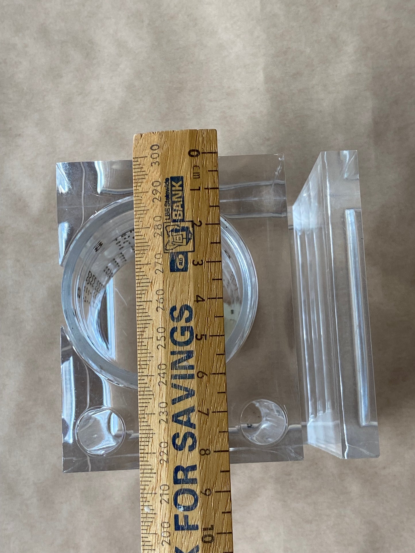 Guzzini Perpetual Calendar Desk Organiser 1980s