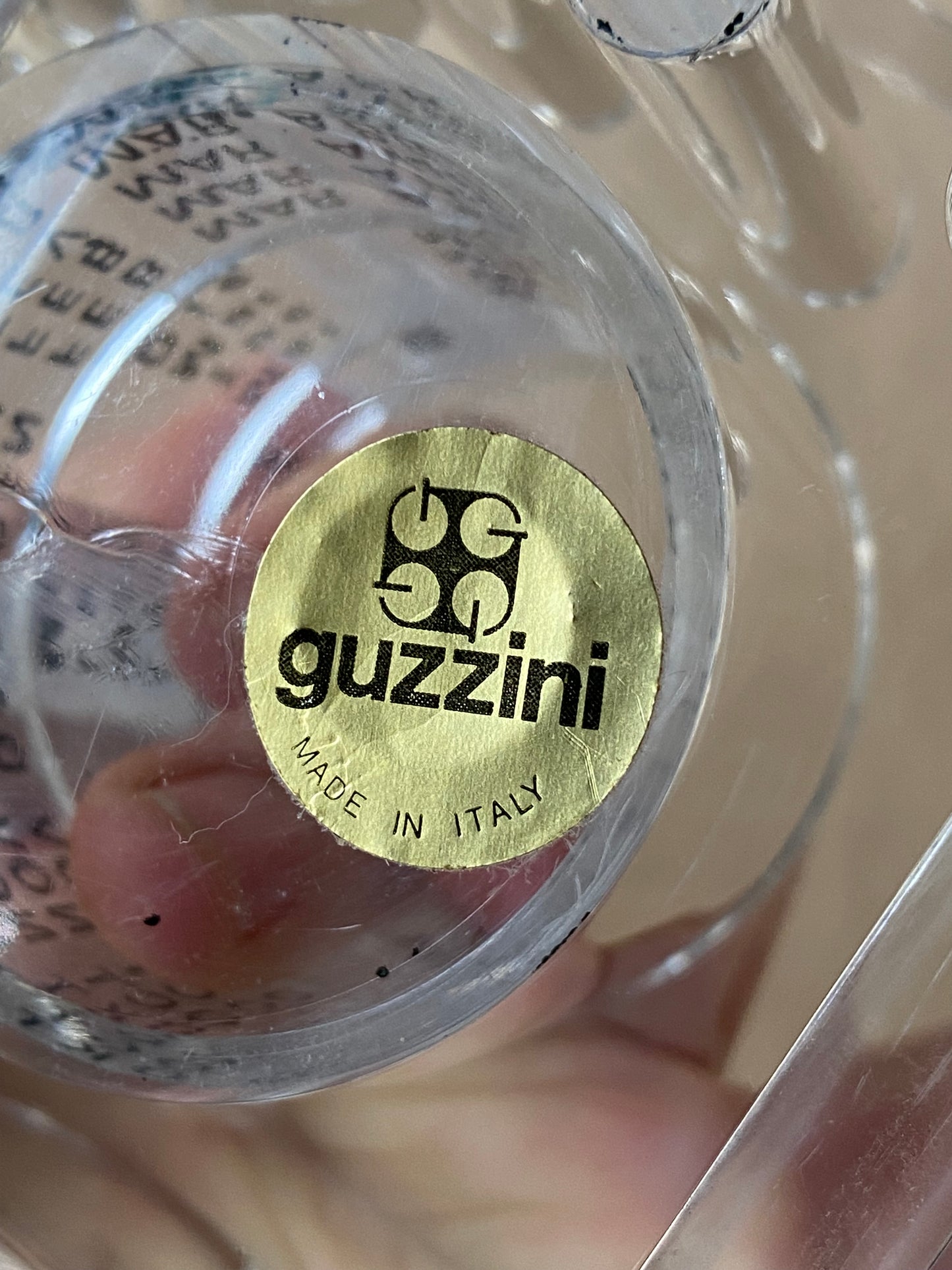 Guzzini Perpetual Calendar Desk Organiser 1980s