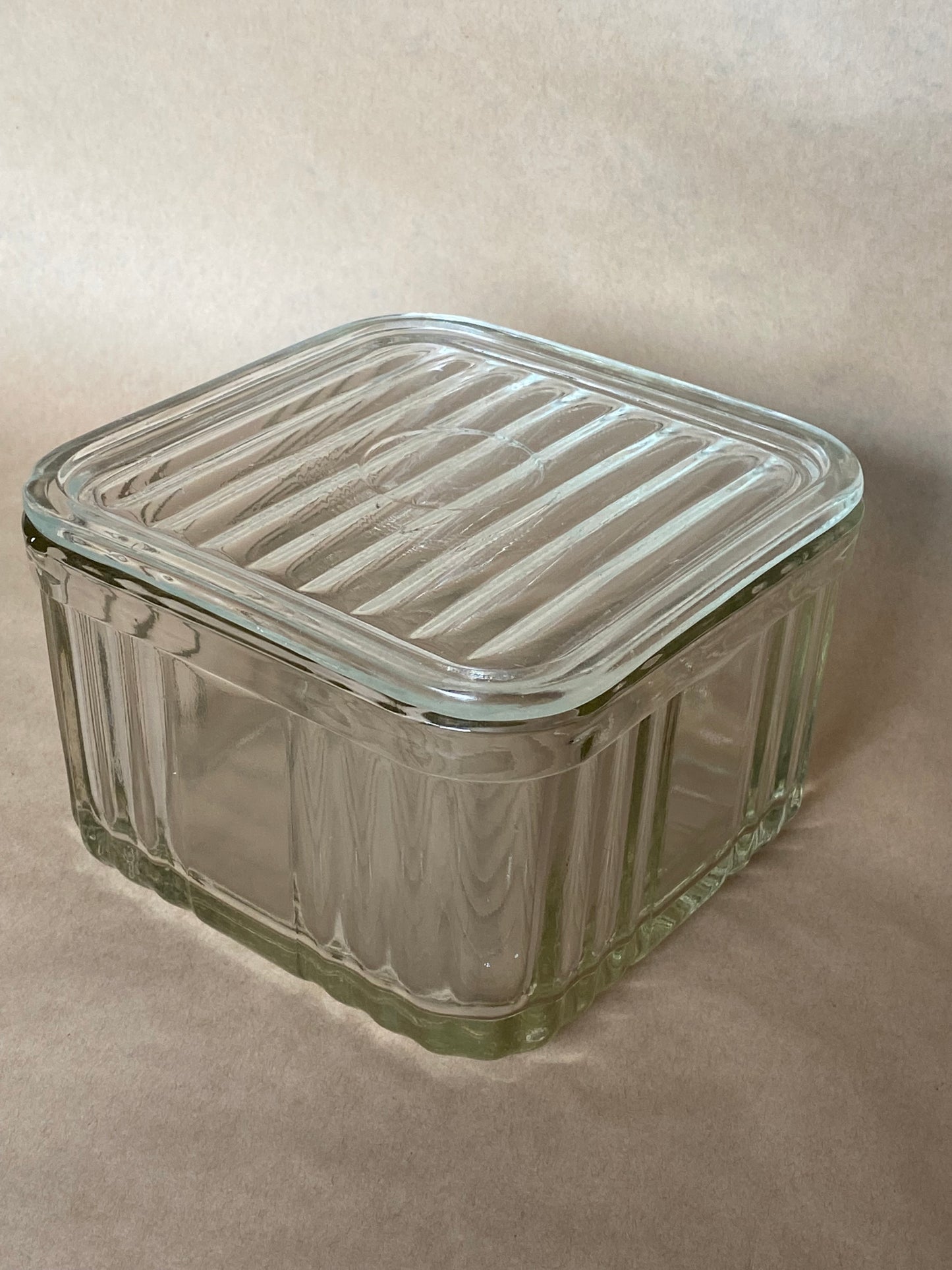 Depression Glass Refrigerator Box