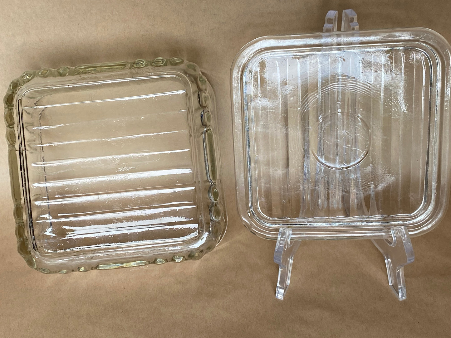 Depression Glass Refrigerator Box