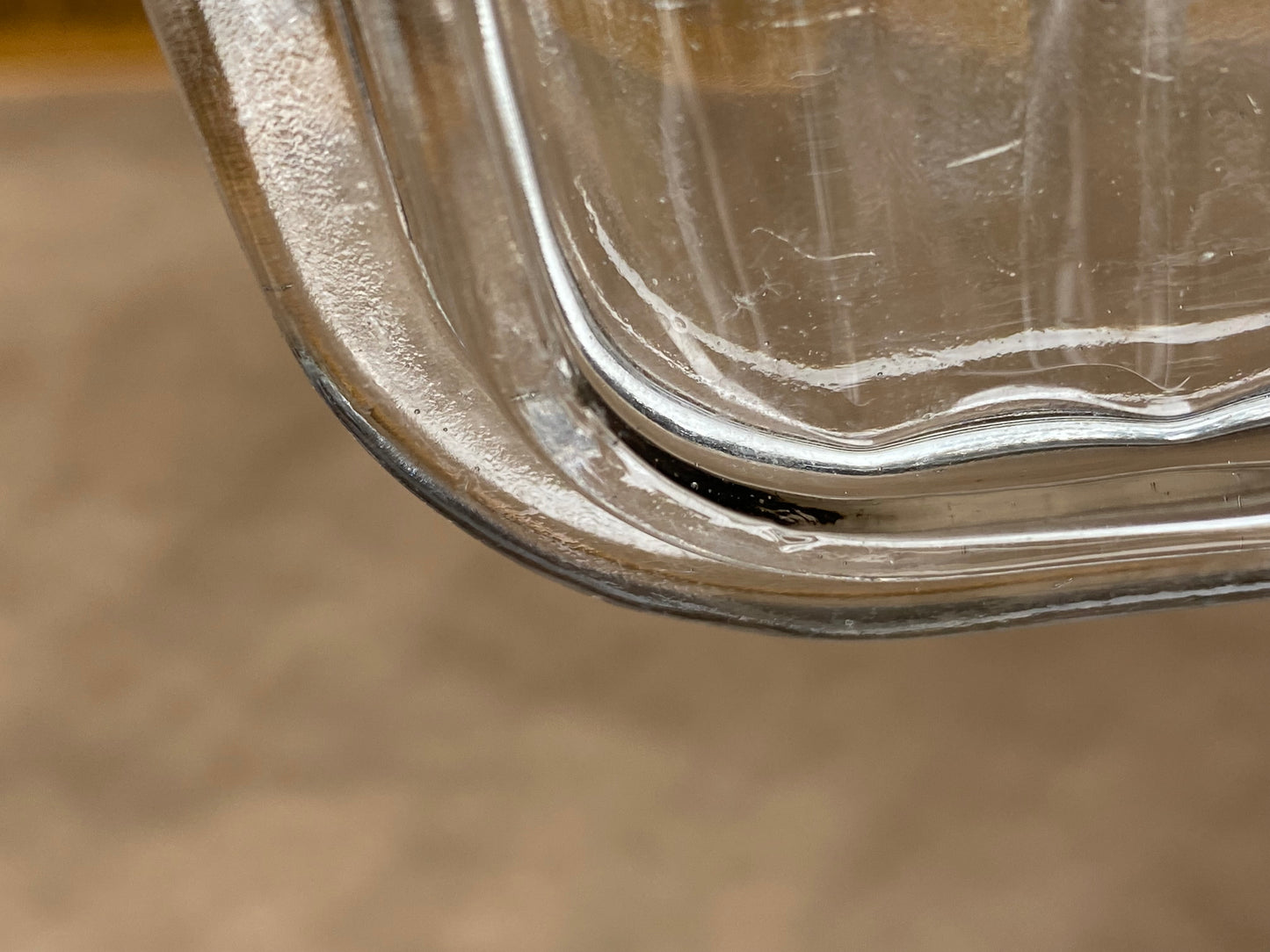 Depression Glass Refrigerator Box