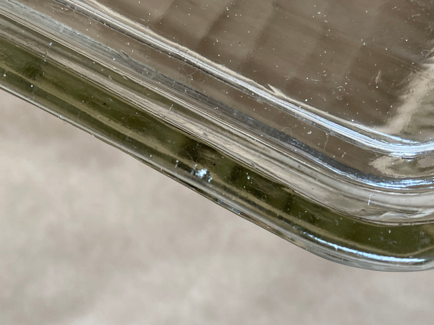 Depression Glass Refrigerator Box