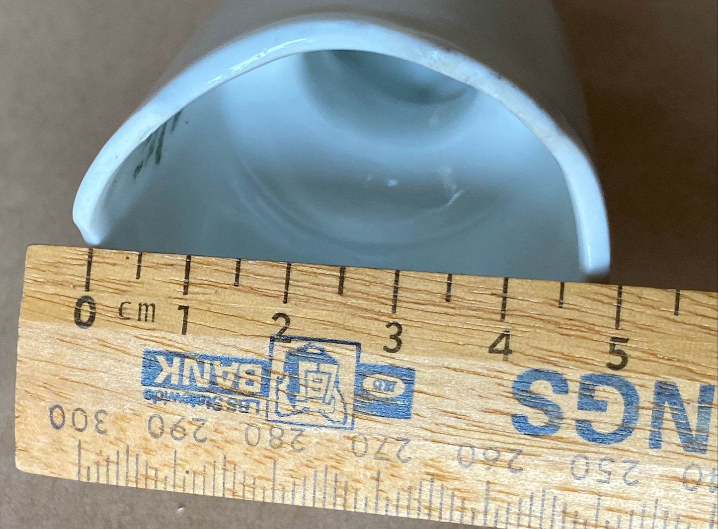 1930s Ceramic Servex Chef pie funnel