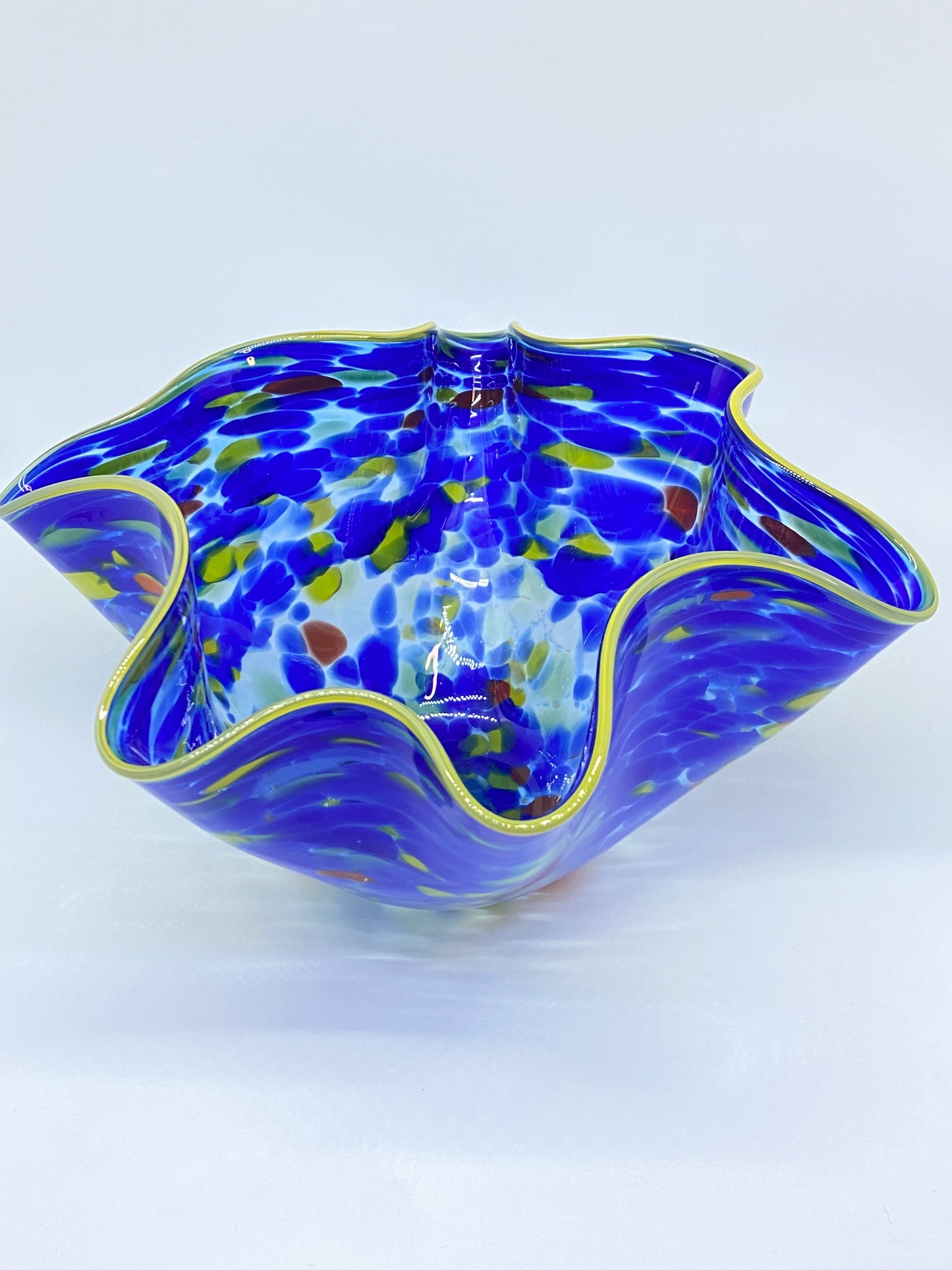 Setsuko Ogishi Mizuno Art Glass Bowl