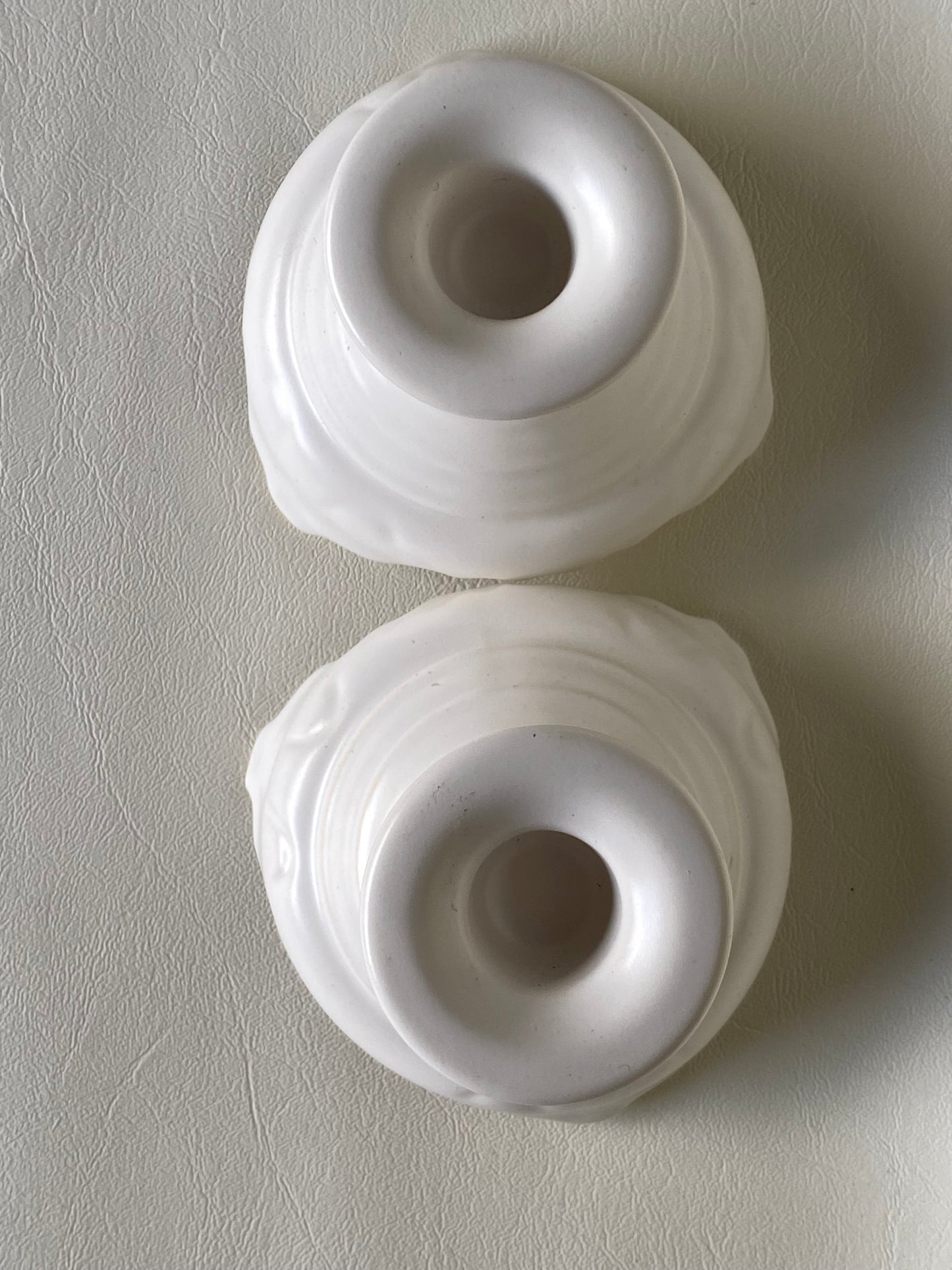Vintage Diana Australia Pottery Beautiflora B7 taper candle holders