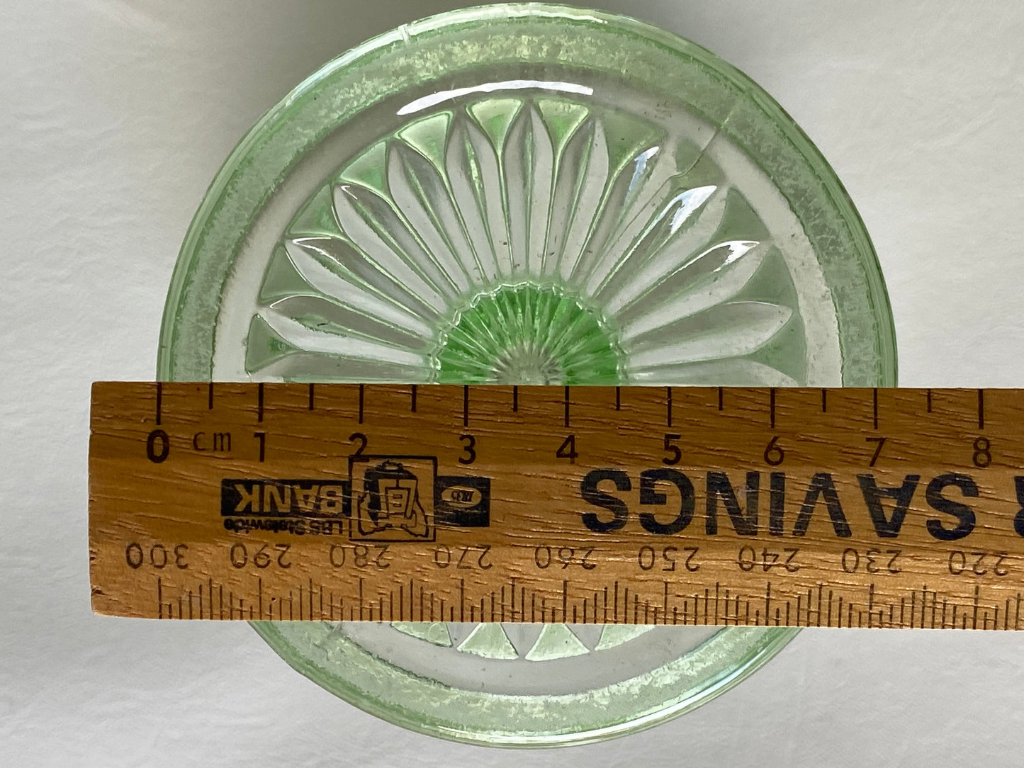 Crown Crystal Australia Depression Glass Vase