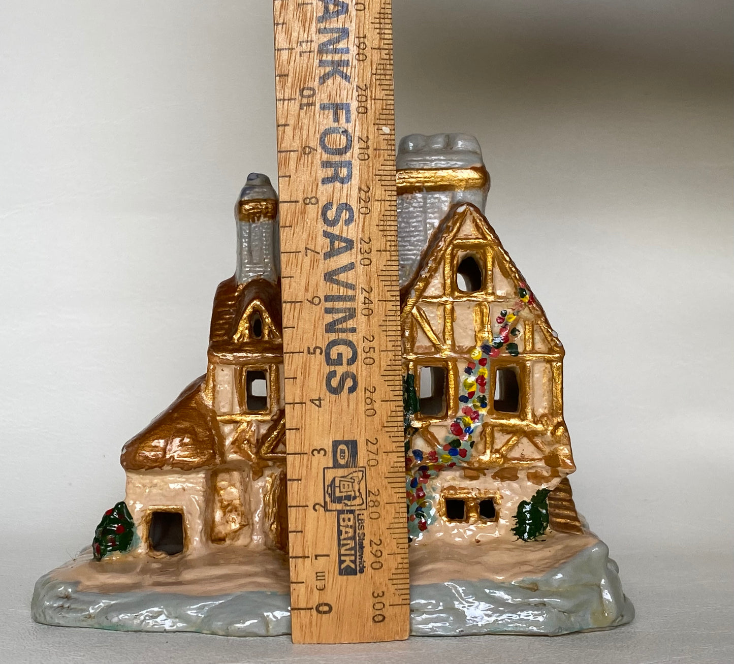 Vintage Pottery House Figurine