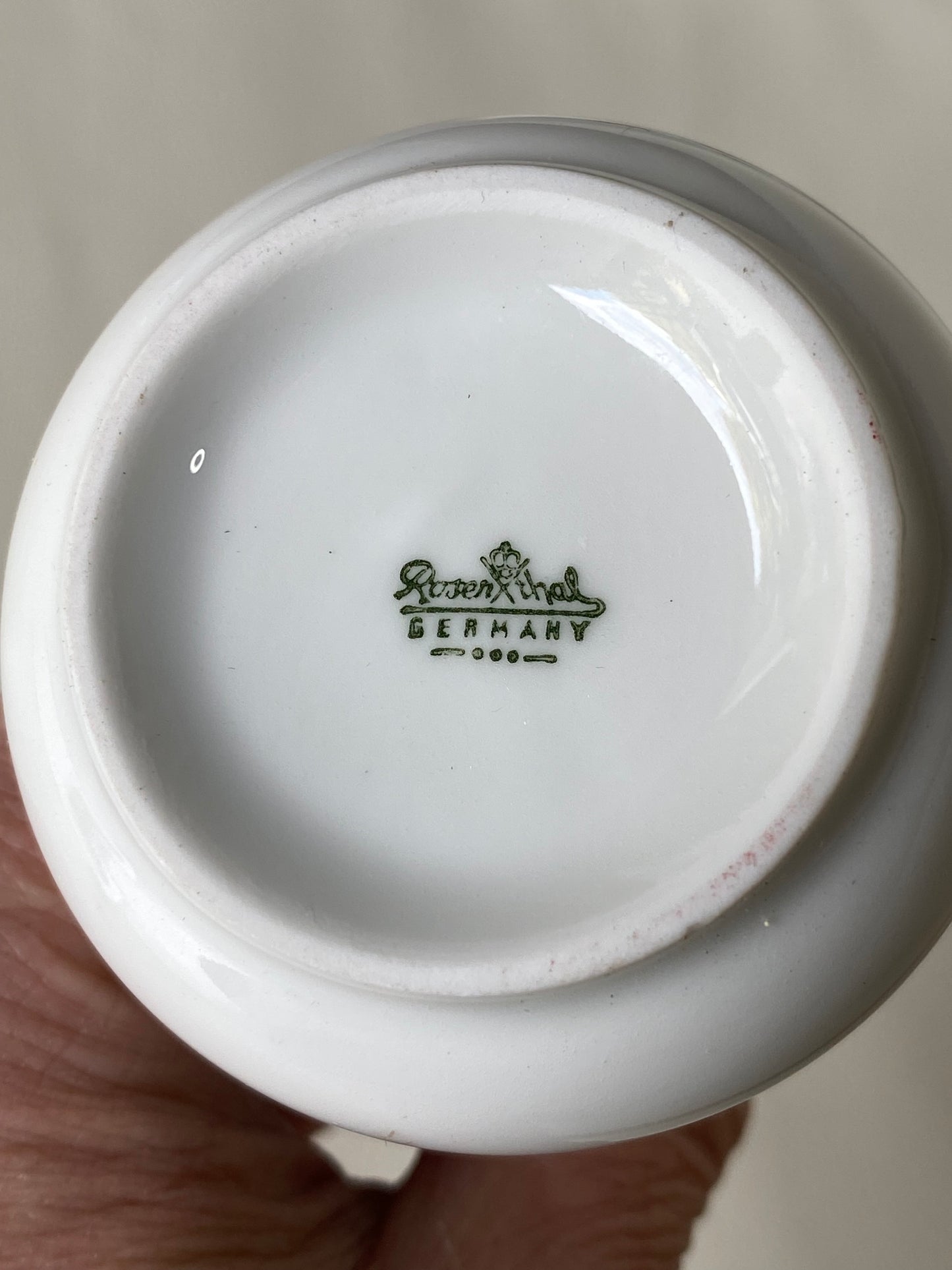 Set of 4 1950s/60s Rosenthal fine porcelain