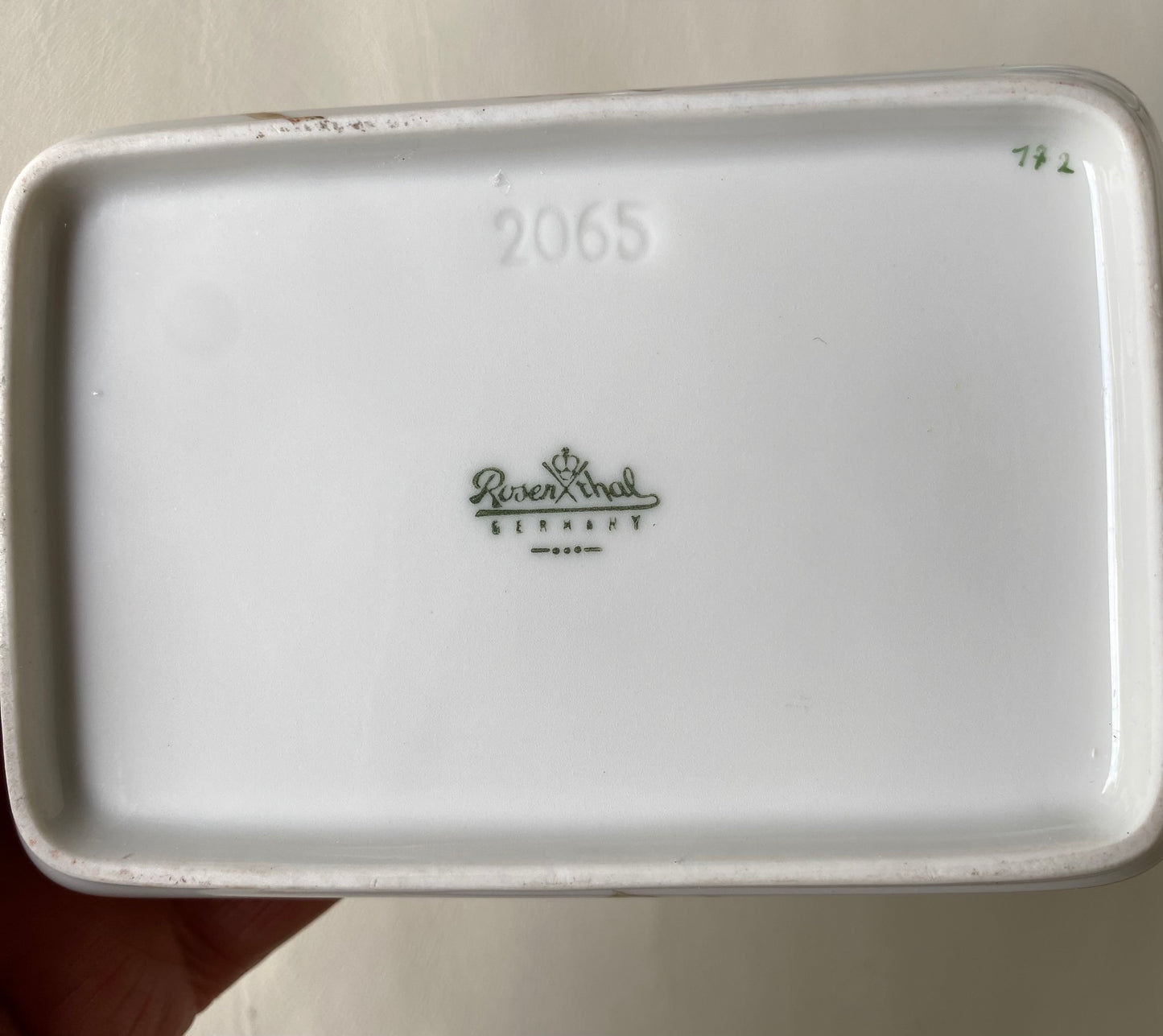 Set of 4 1950s/60s Rosenthal fine porcelain