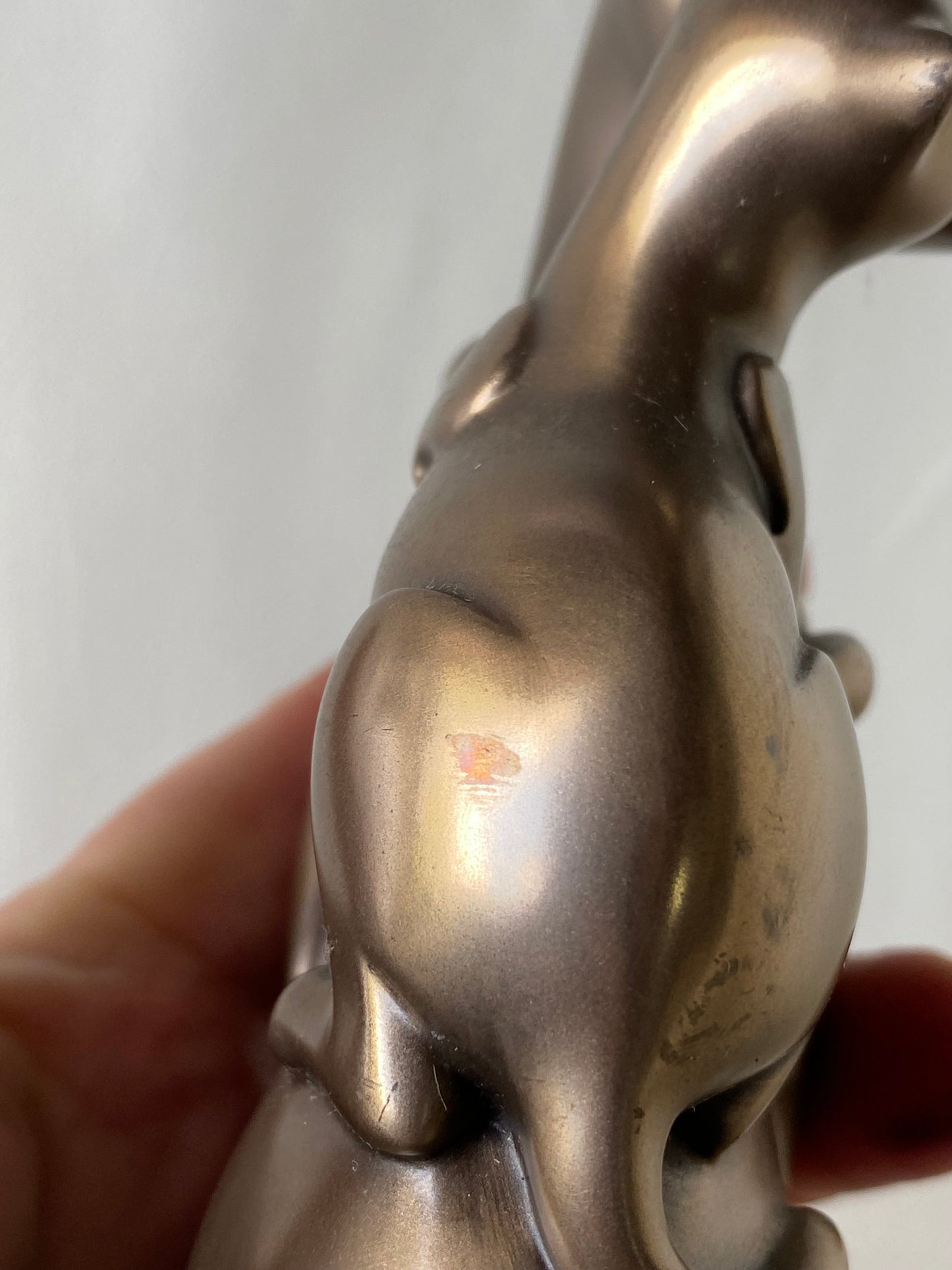 Veronese Shudehill bronze-effect cat figurine