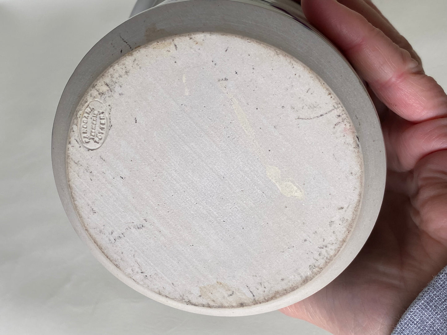 Panogana Pottery Utensil /wine bottle holder