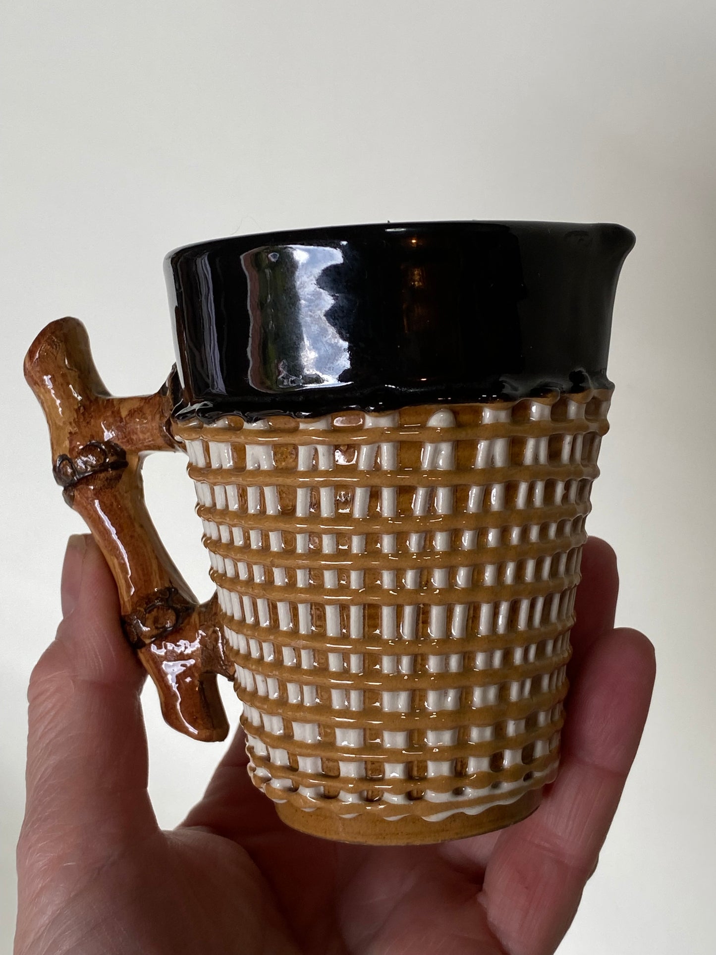 Vintage MCM 1950s Fratelli Fanciullacci Pottery milk / cream Jug