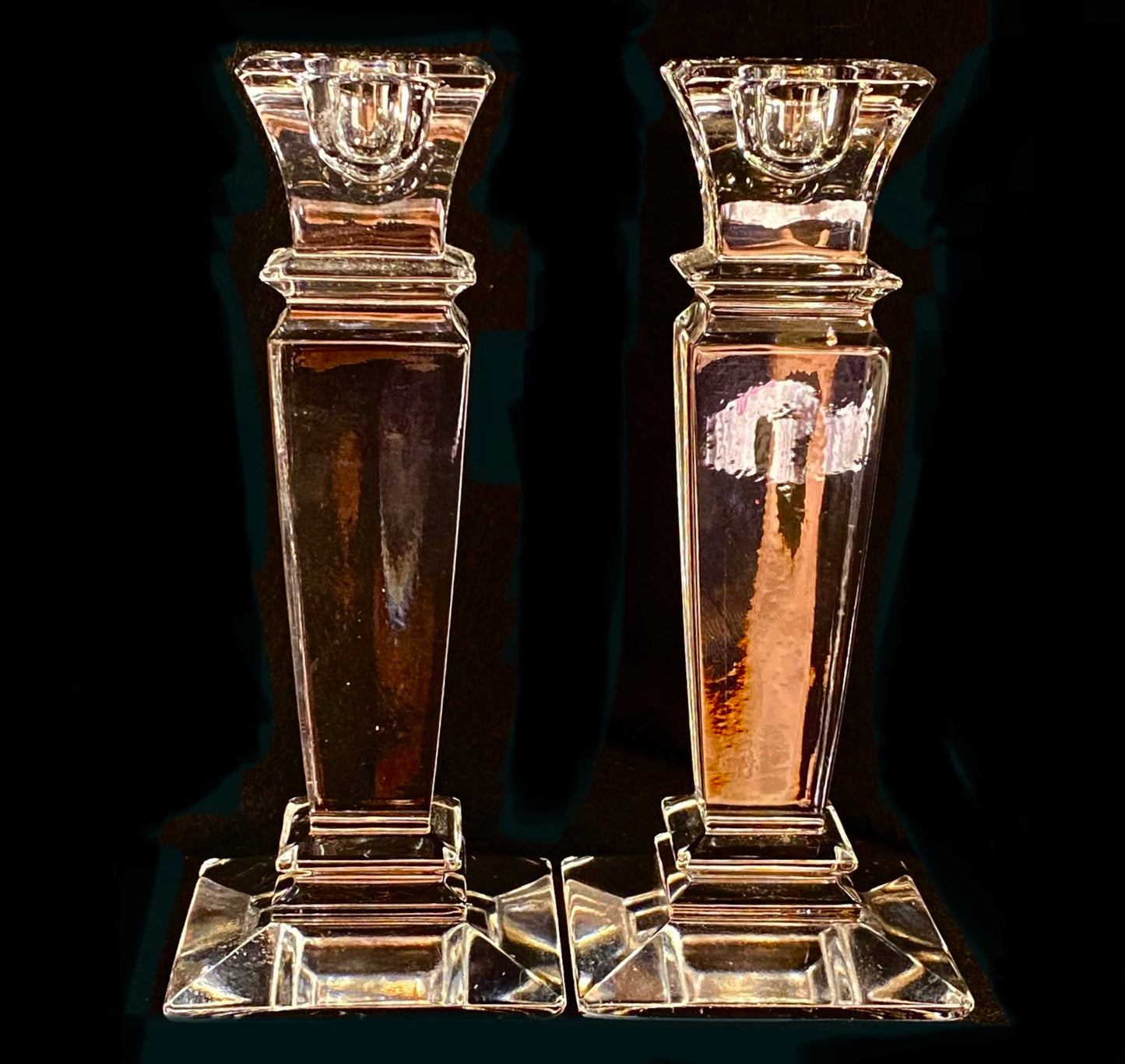 Austrian / Czech Crystal Candle Stick Holders