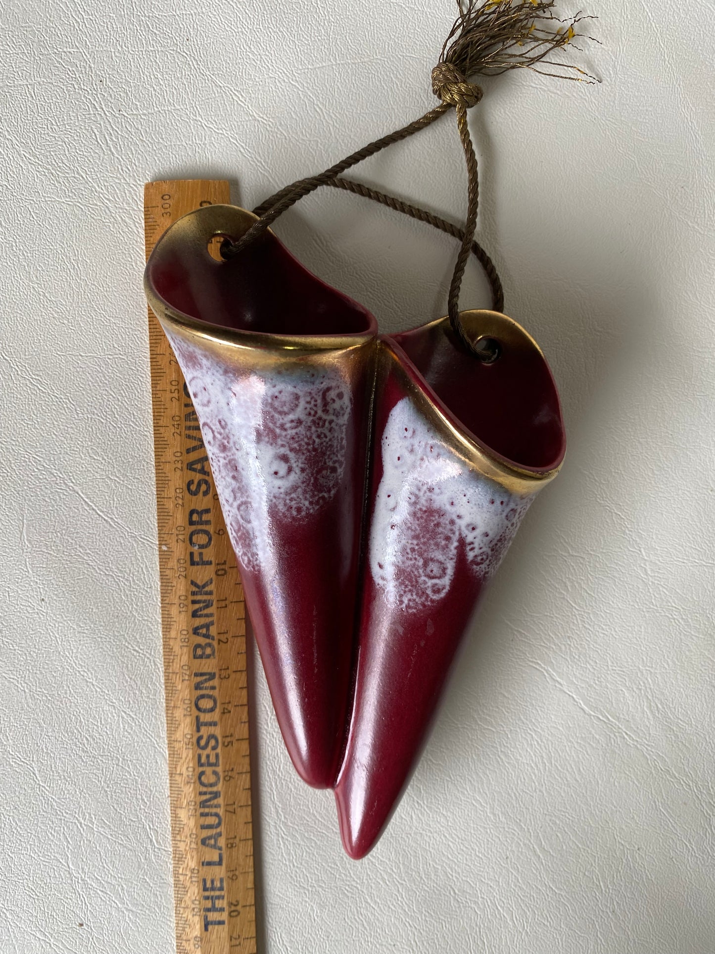 Dümler & Breiden Grizelle West German Pottery Wall Pocket.