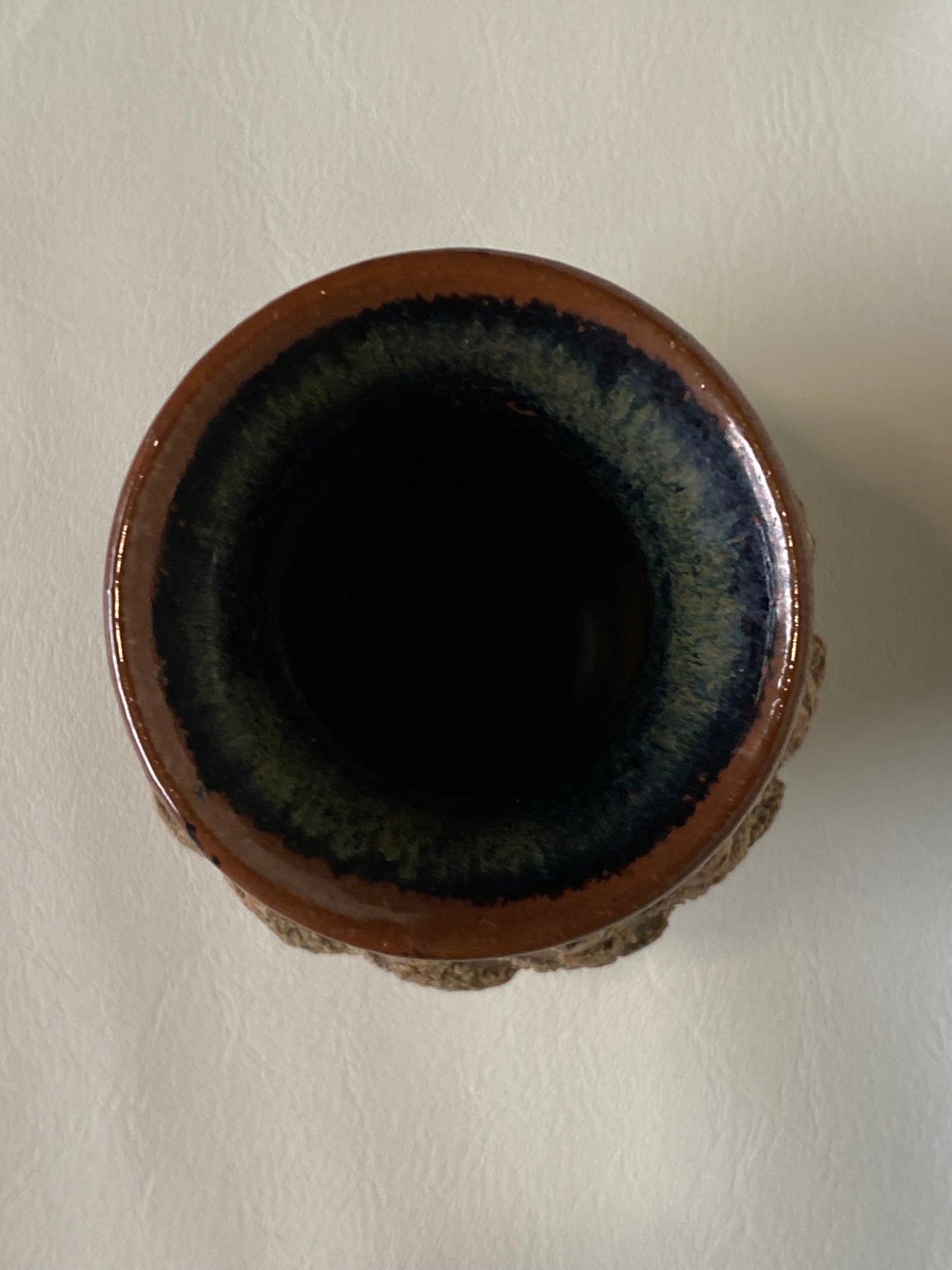 Valda McDonald vintage pottery vase - 1981